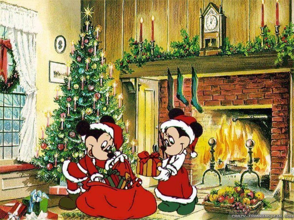 1024x768 Disney Christmas Desktop Wallpaper at
