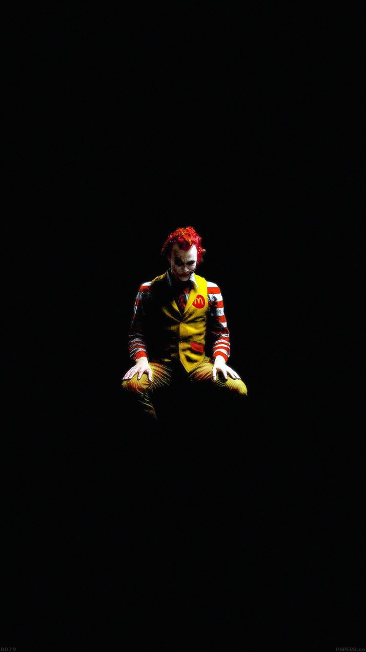 750x1334 Joker Mcdonald. Batman. Joker Wallpaper, Funny