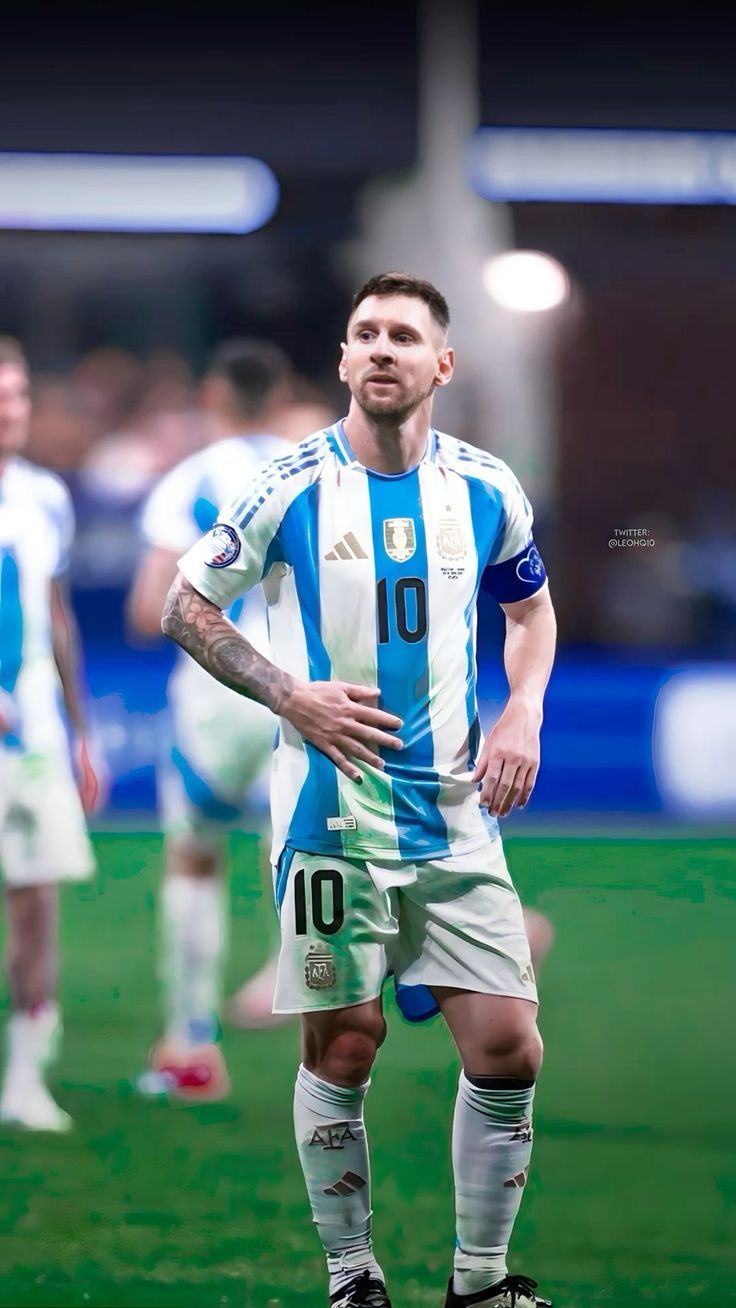 736x1308 4k Wallpaper Lionel Messi Argentina 2024
