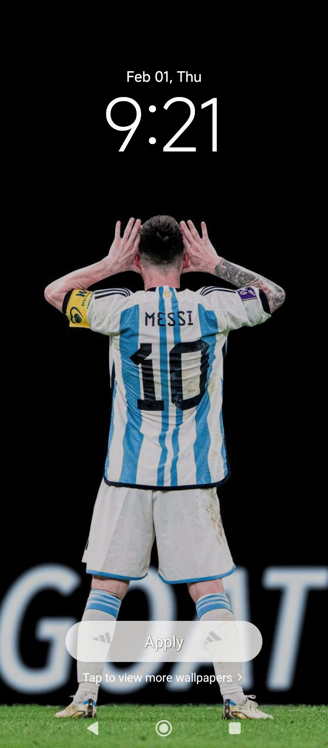 1080x2460 Messi wallpaper 2024 APK for Android