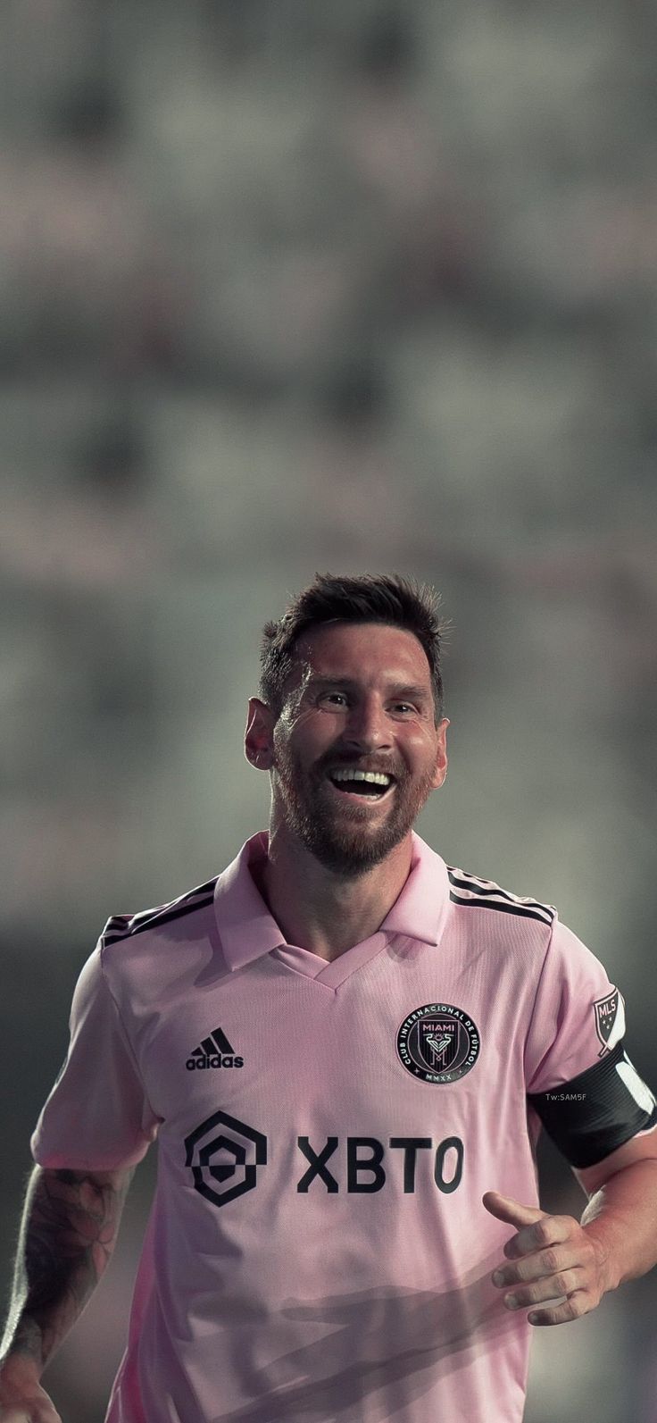 736x1593 Messi Inter Miami 2024 Wallpaper