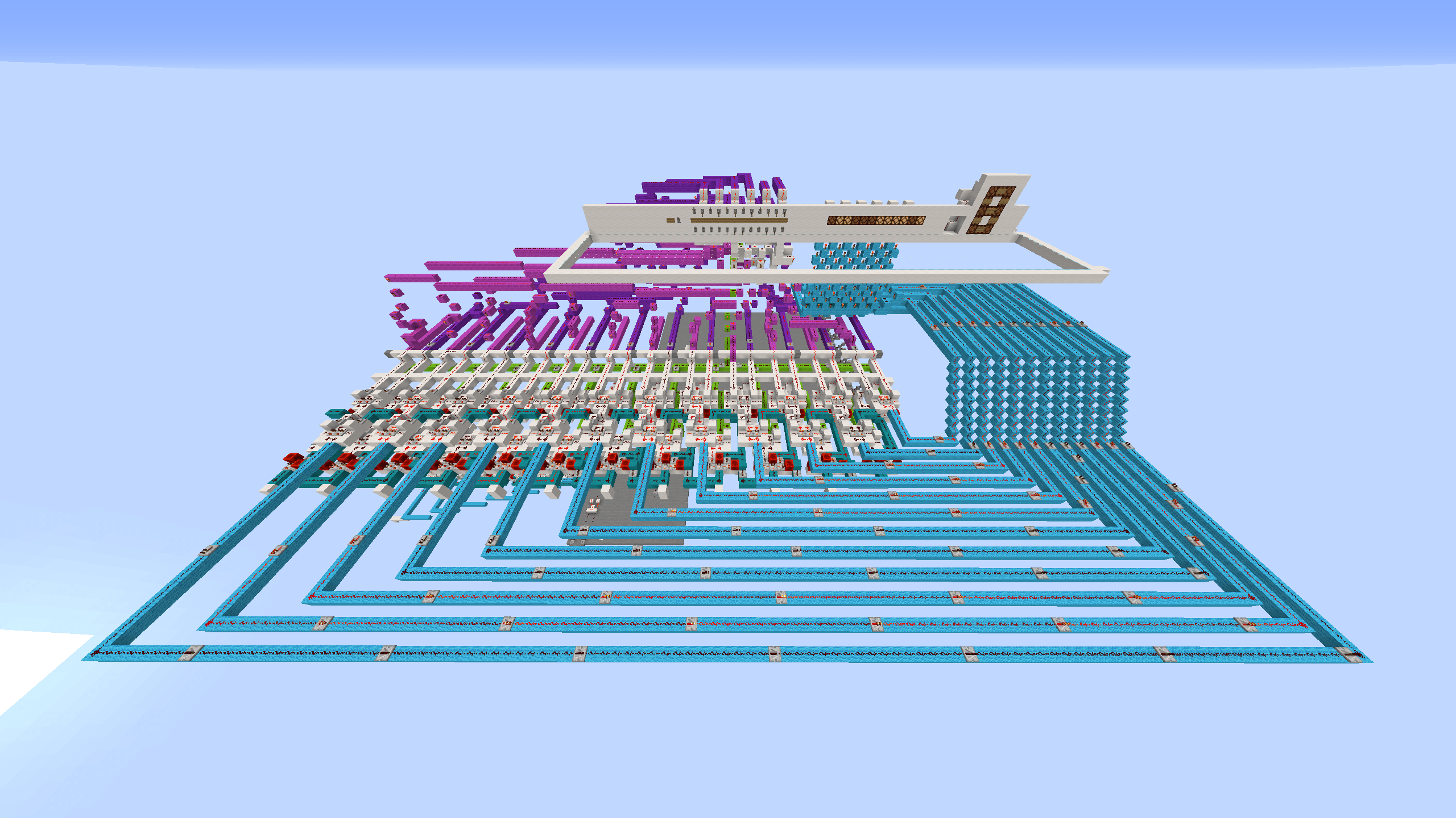 2560x1440 bit Addition and Subtraction calculator