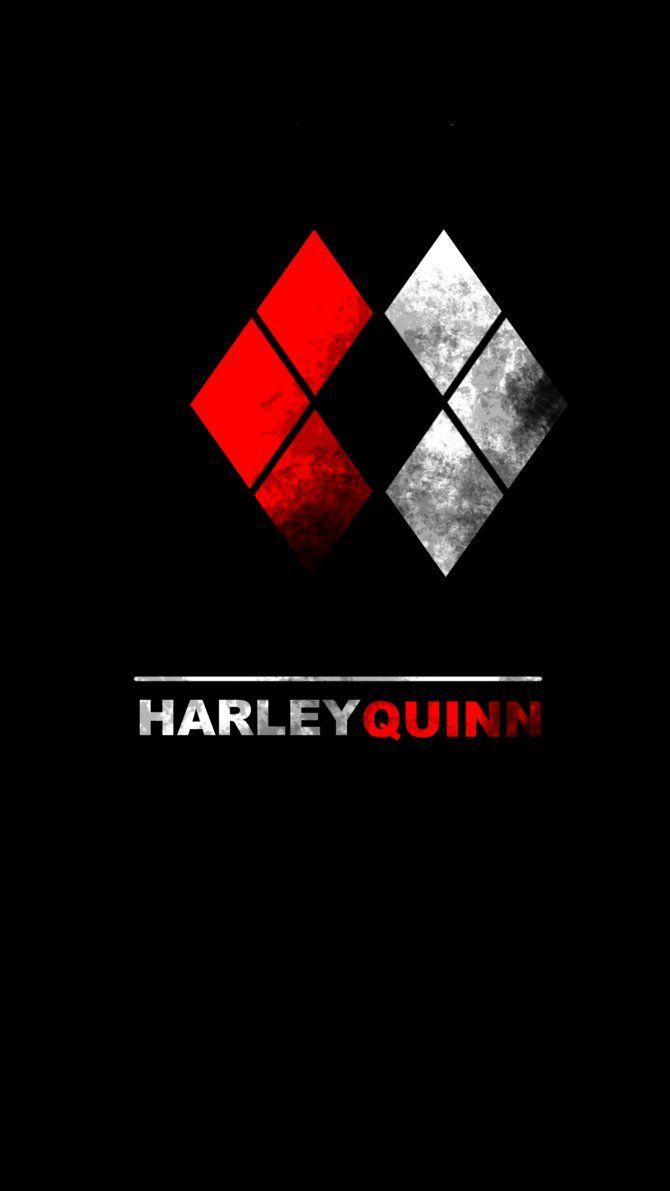 Hình nền Biểu tượng Harley Quinn 670x1191