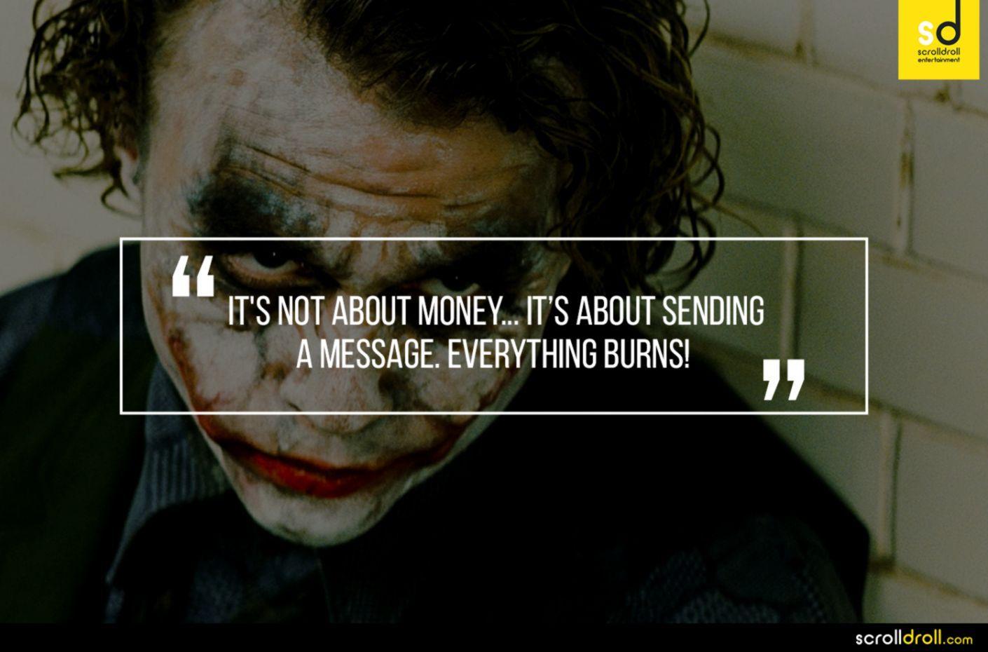 1410x930 Joker Quotes Wallpaper