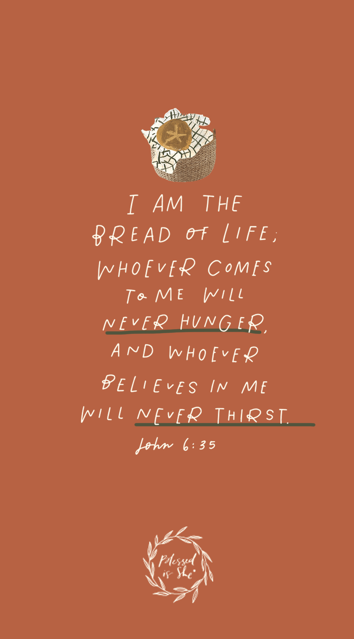 1224x2208 Blessed is She. Catholic Women, Scripture, Community
