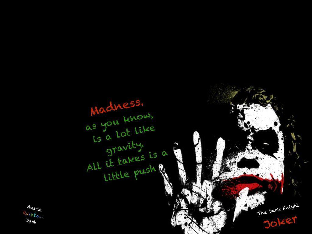 1024x768 Joker Quotes Wallpaper