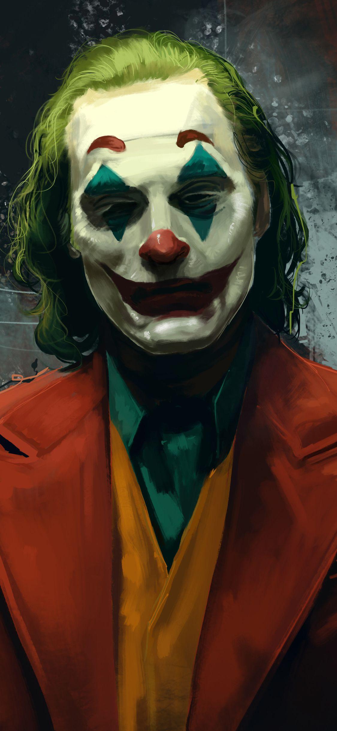 1125x2436 Tác phẩm nghệ thuật phim Joker Joaquin Phoenix iPhone XS