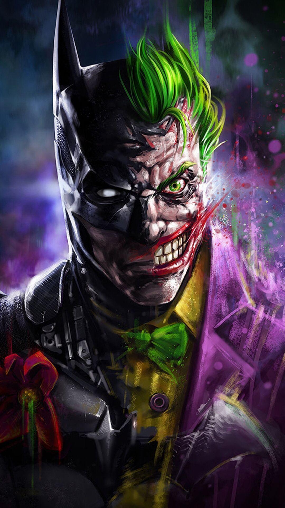 Hình nền 1080x1920 Batman Joker