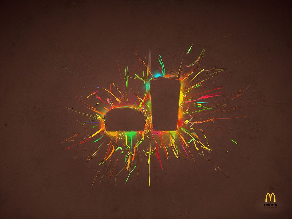 1024x768 McDonald's wallpaper 5. From a series