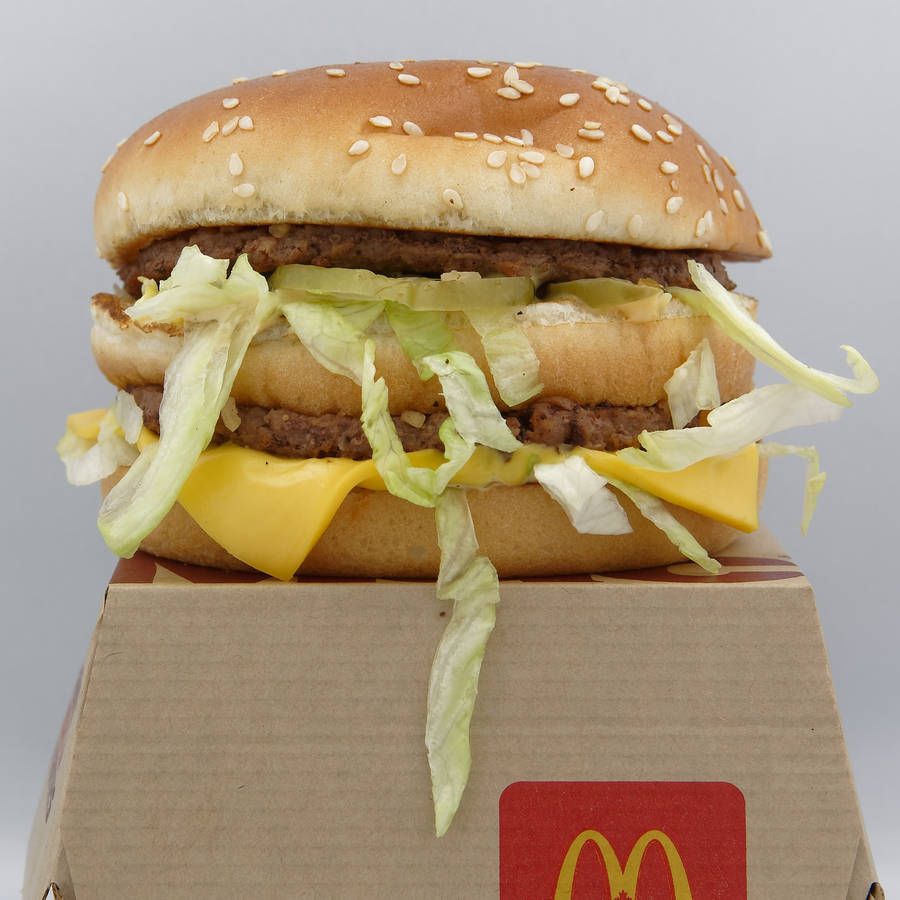900x900 Big Mac Meal From Mcdonald's Wallpaper