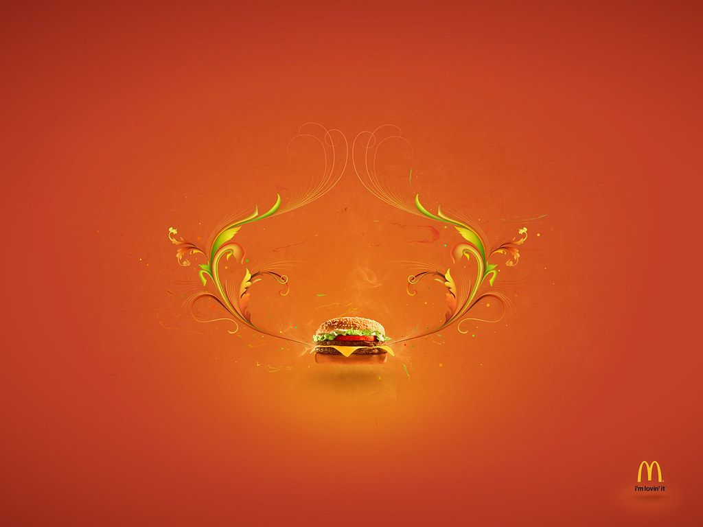 1024x768 McDonald's wallpaper 1. From a series