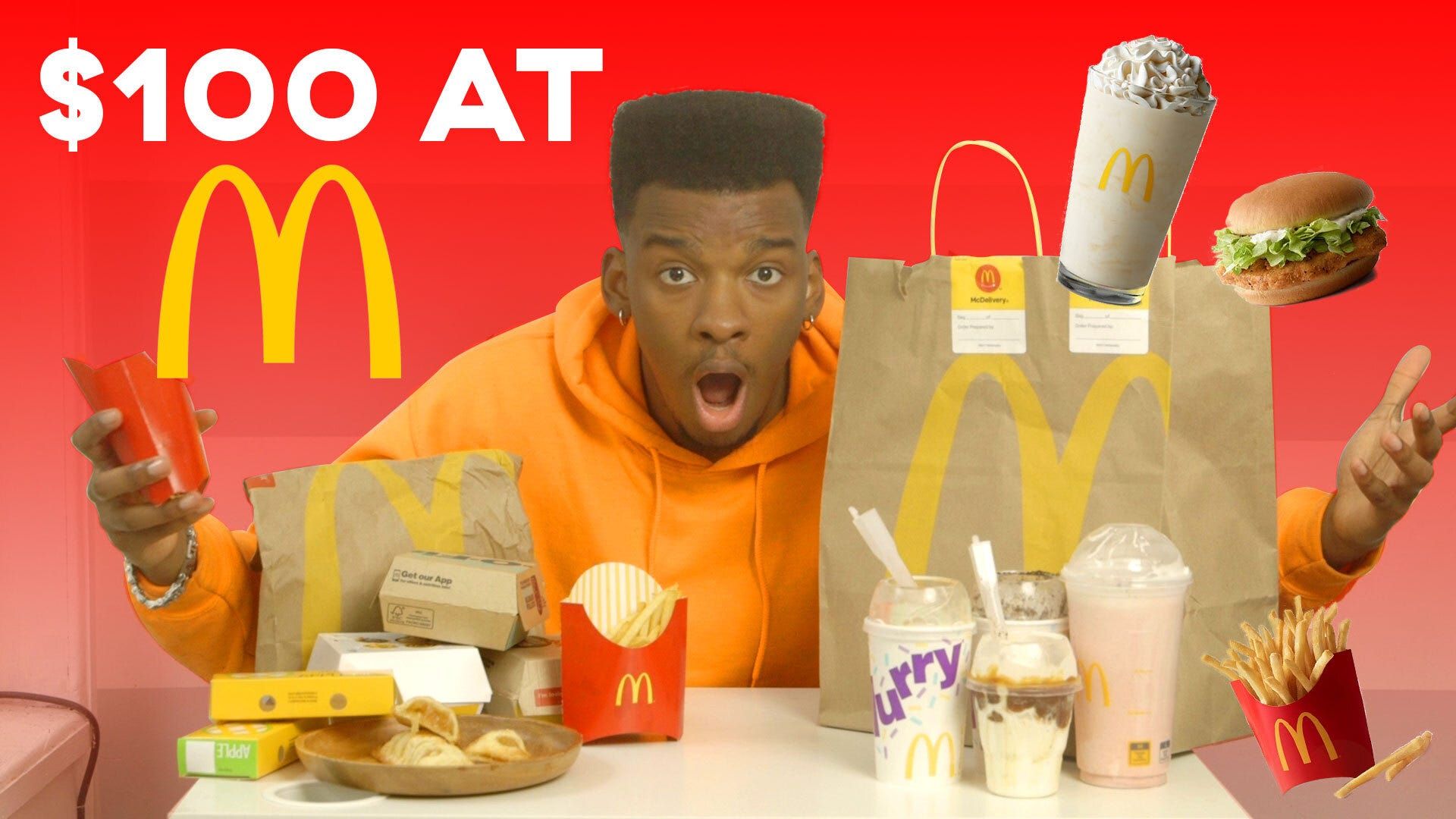 1920x1080 I Spent $100 On McDonald's Food—This