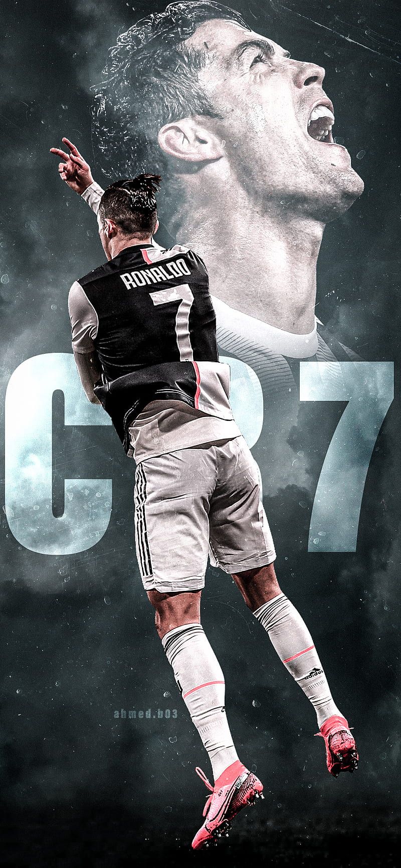 800x1732 4098x768px, 4K free download. Cristiano Ronaldo 2018 Football Star Poster, HD wallpaper
