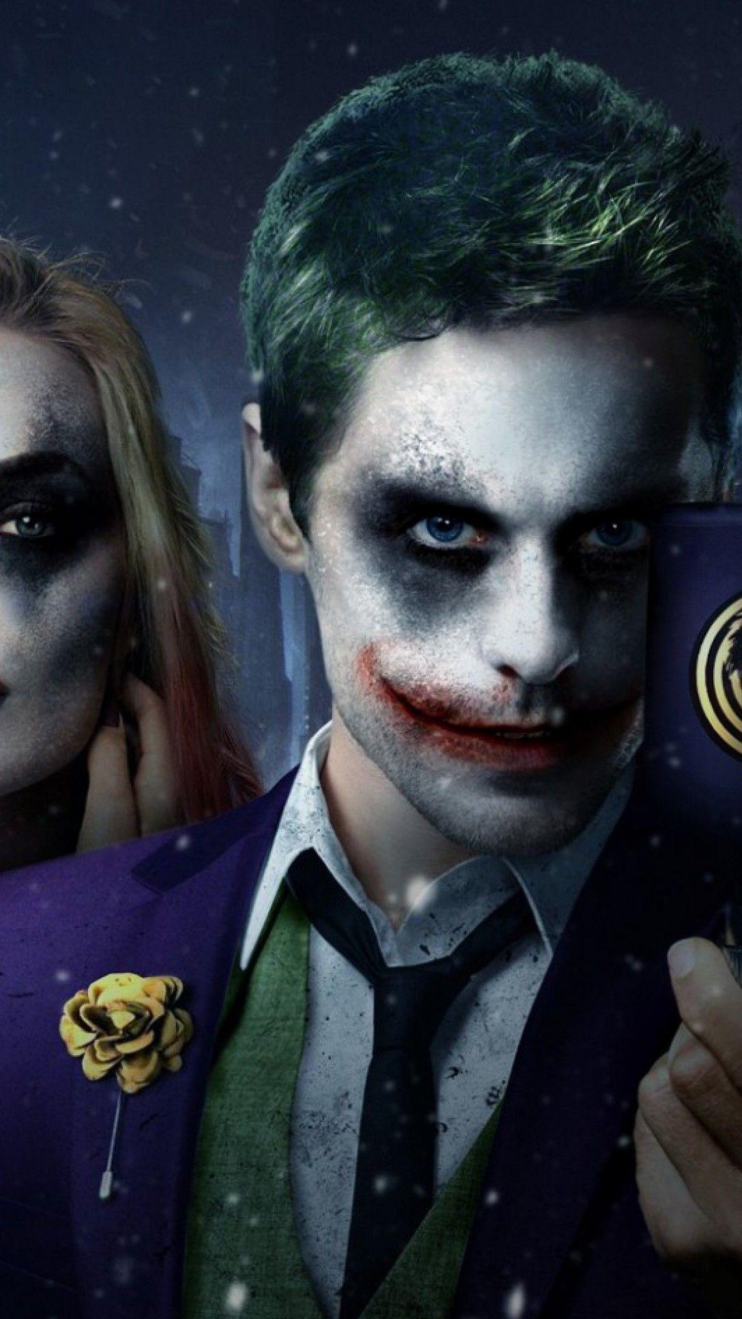 Hình nền 1080x1920 Harley Quinn và Joker iPhone.  IPhone 3D 2019