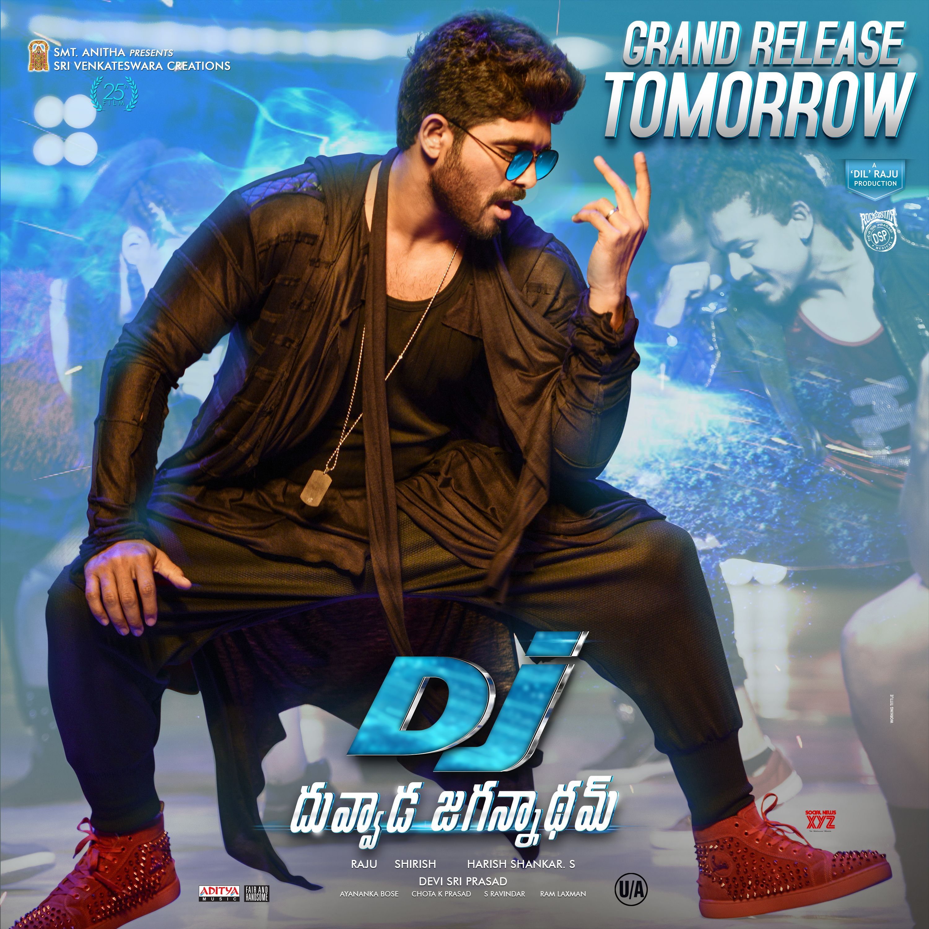 3000x3000 DJ Duvvada Jagannadham Releasing