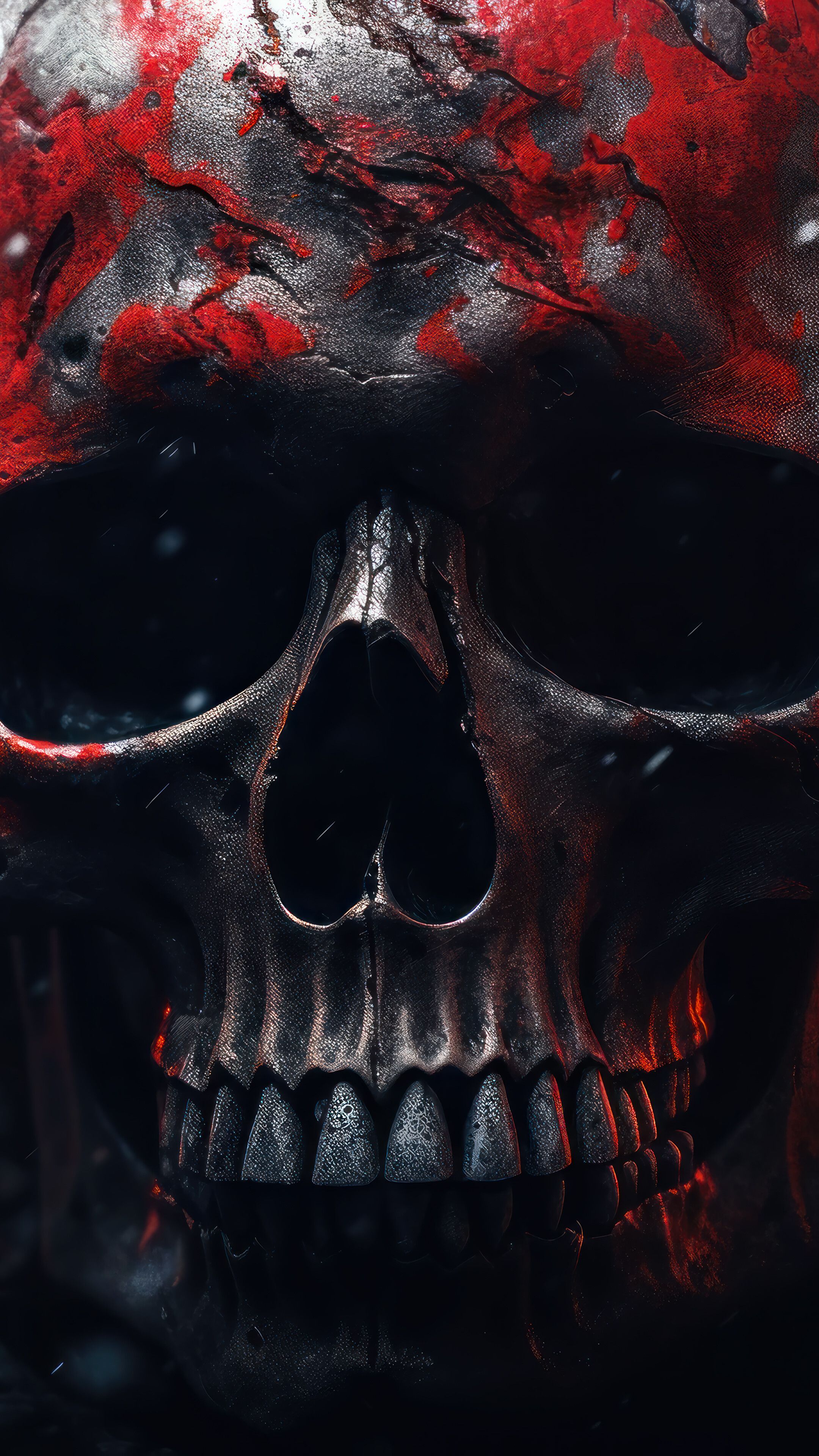 2160x3840 Skull 4K Wallpaper iPhone HD Phone m