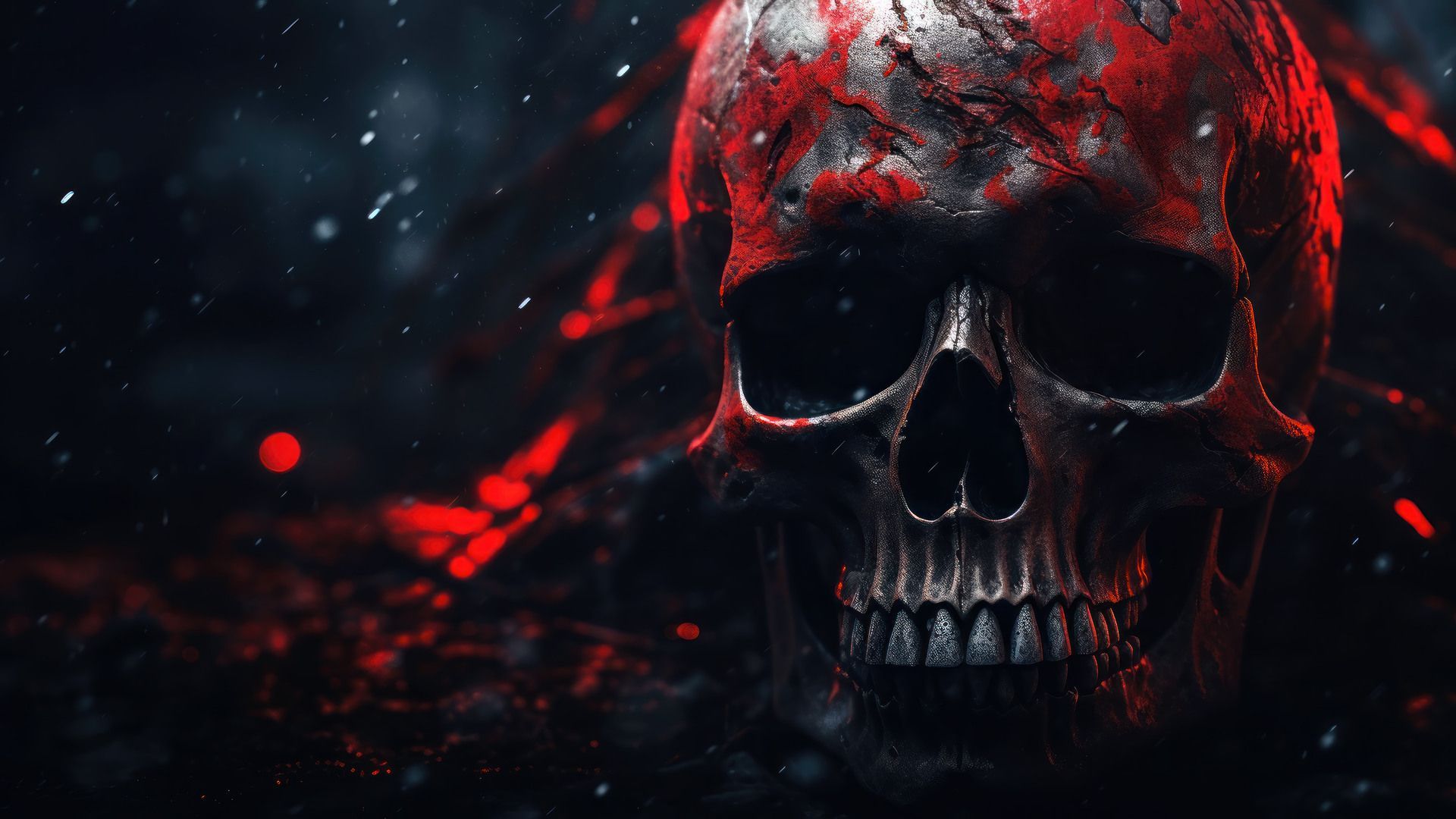 1920x1080 Skull Wallpaper 4K HD PC m