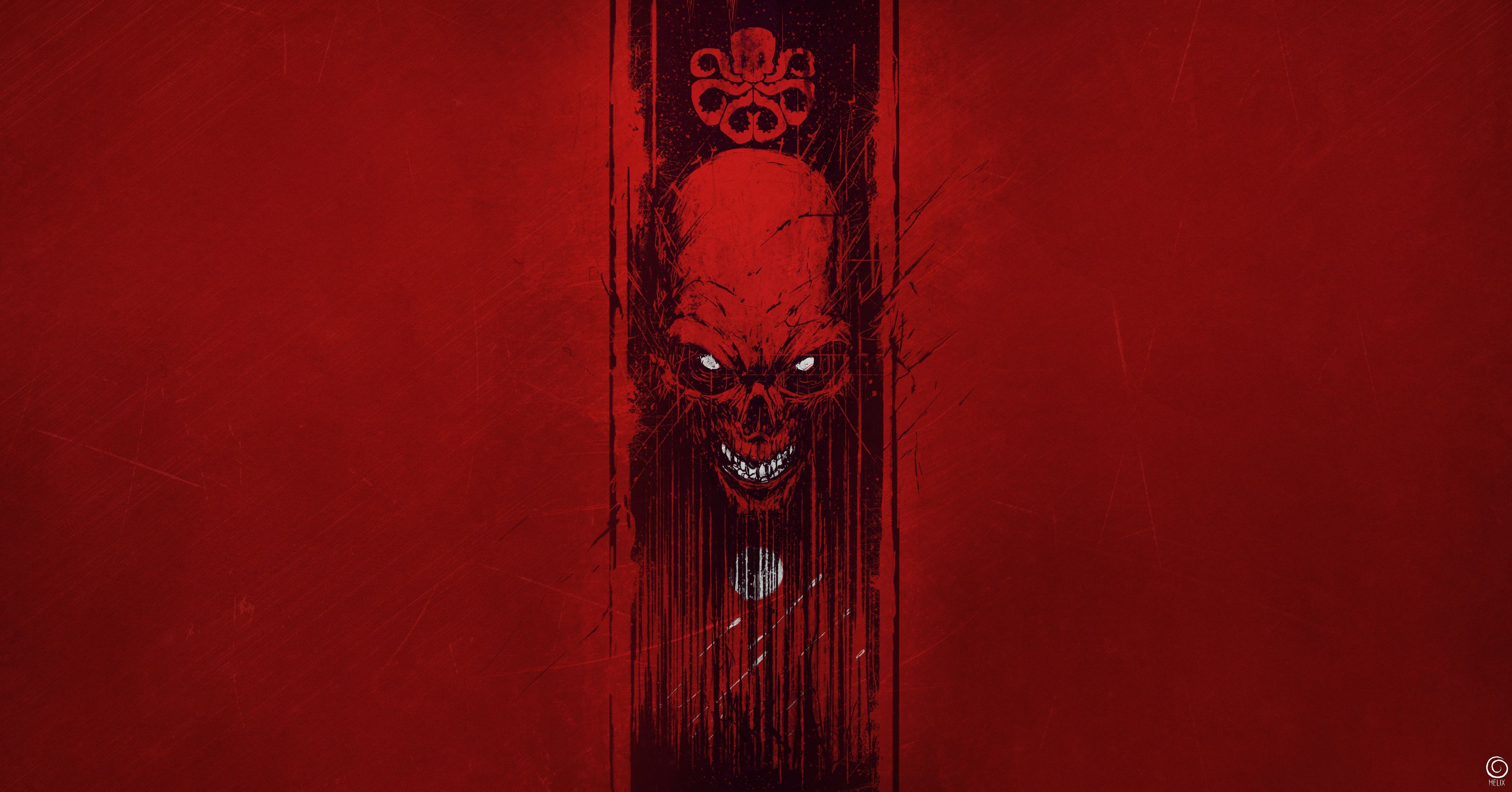 4200x2200 Skull Red Skull (Marvel Comics) Comic
