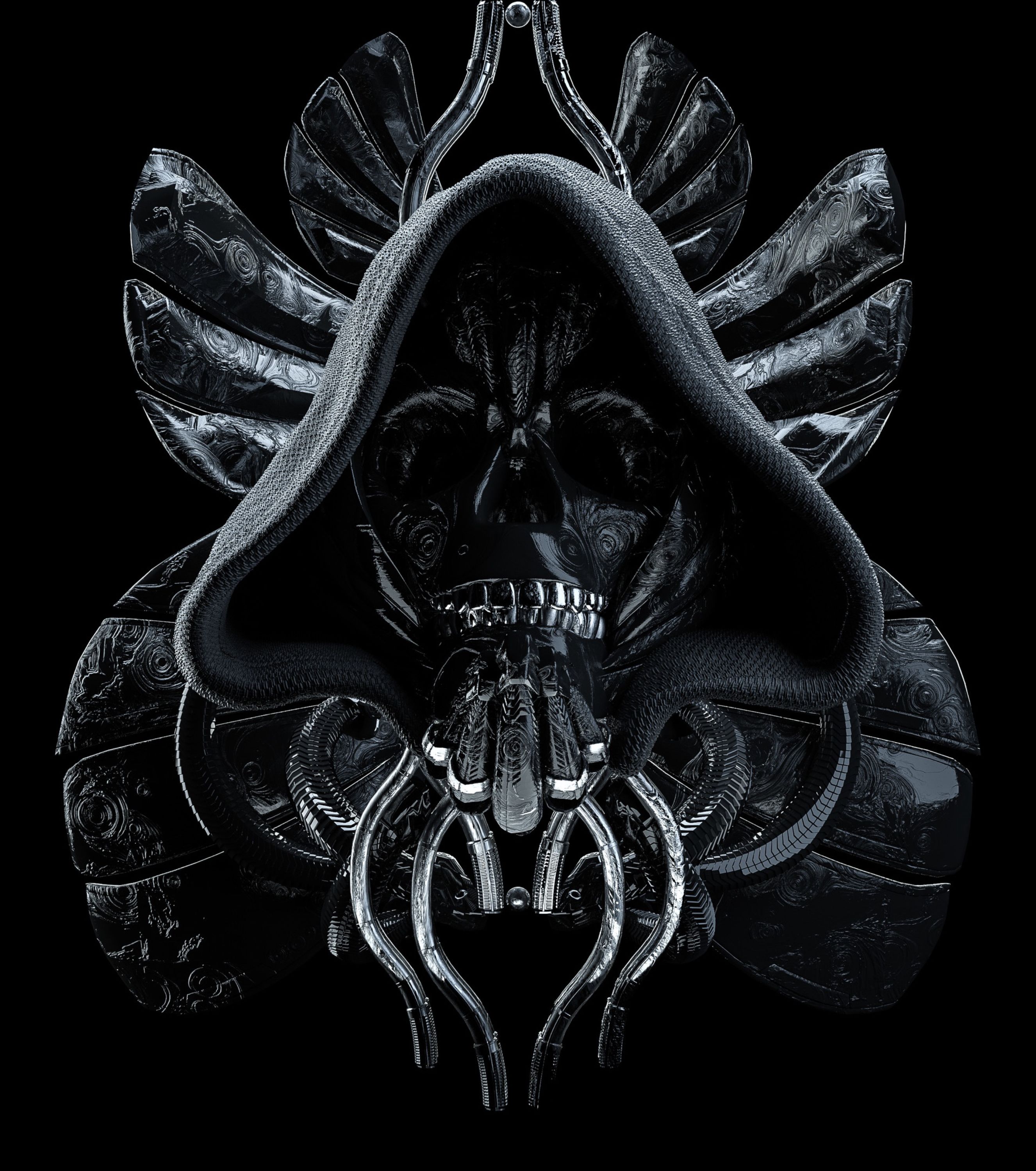 2653x3000 Download Skull wallpaper for mobile