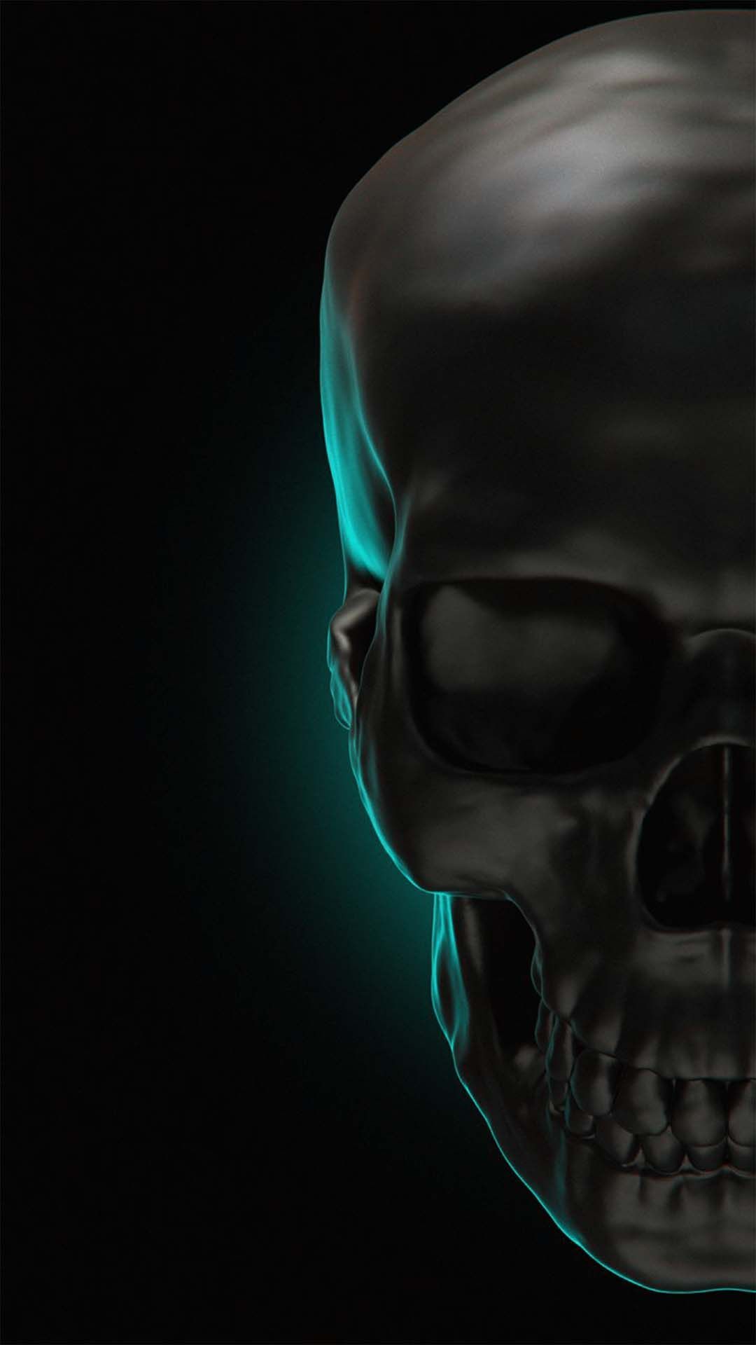 1080x1920 Skull Android 4k Wallpaper