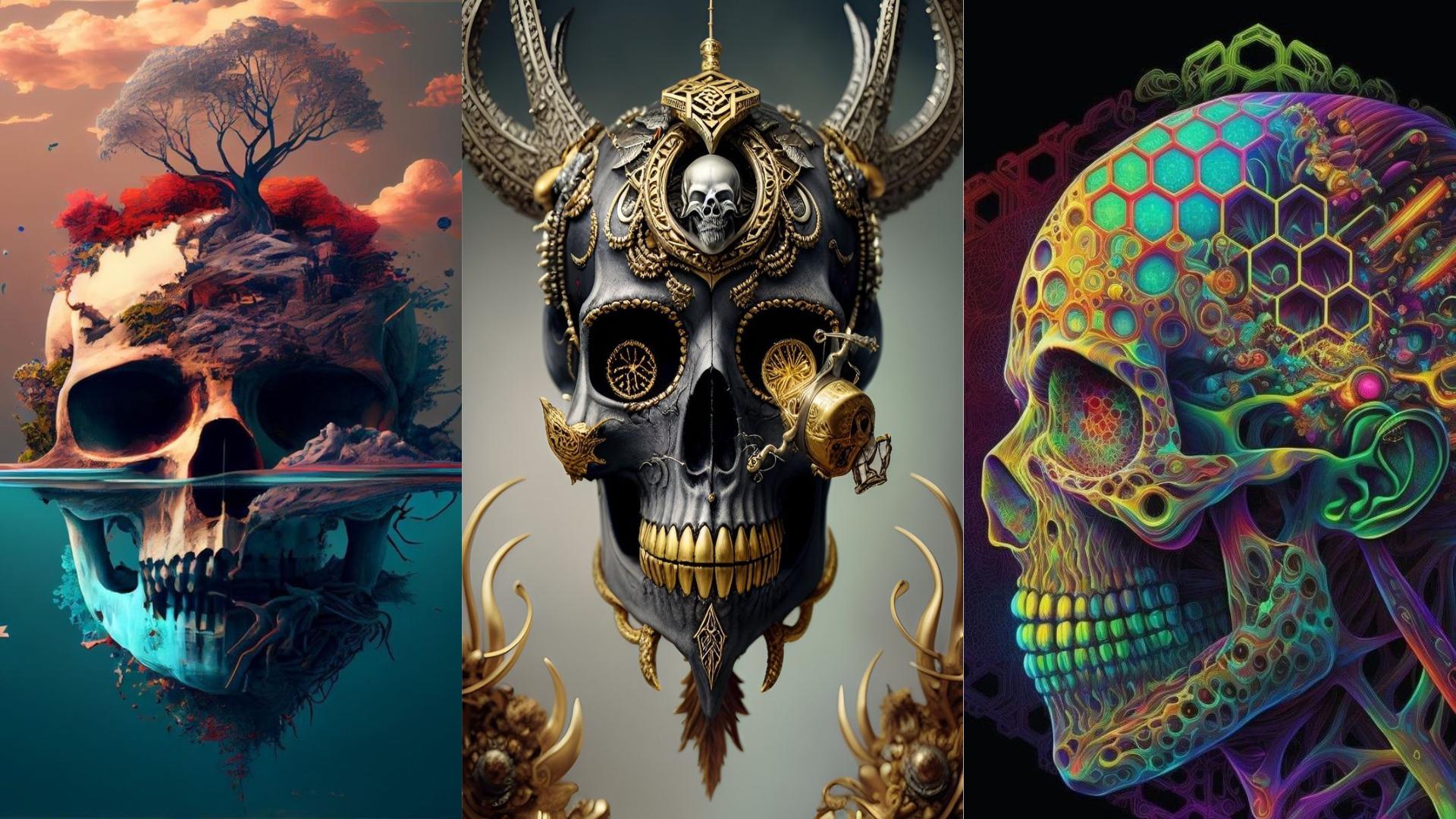 1920x1080 Skull Wallpaper HD 4K APK for Android