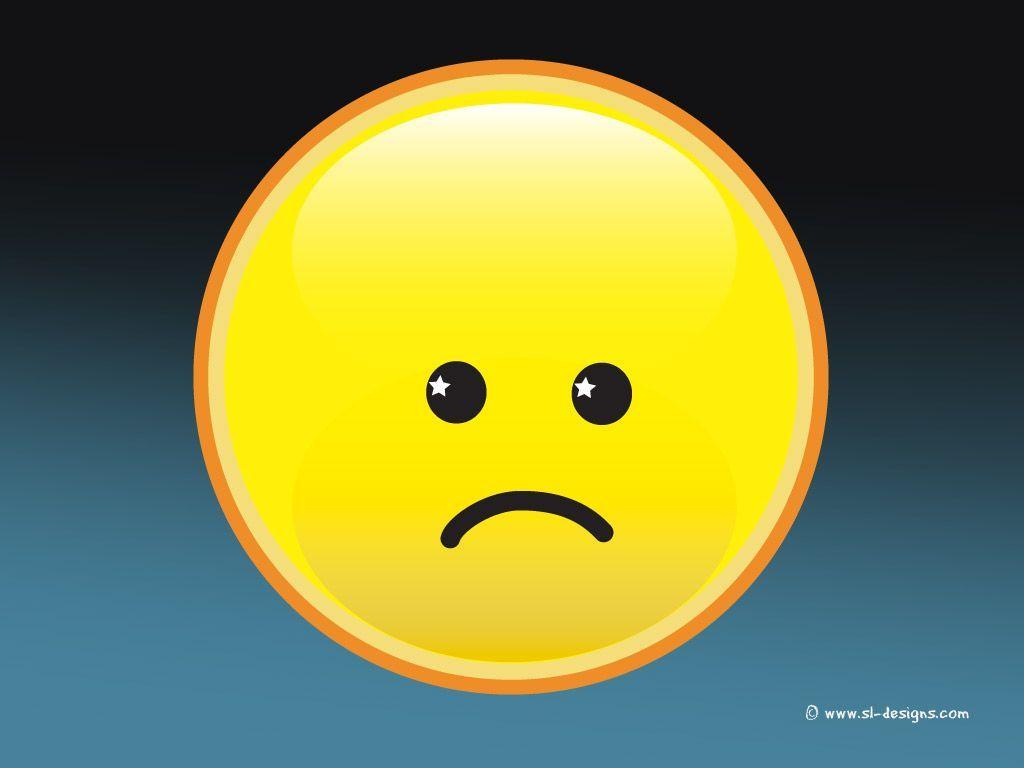 1024x768 Sad Smiley. Wallpaperrr. Face image, Smiley, Sad