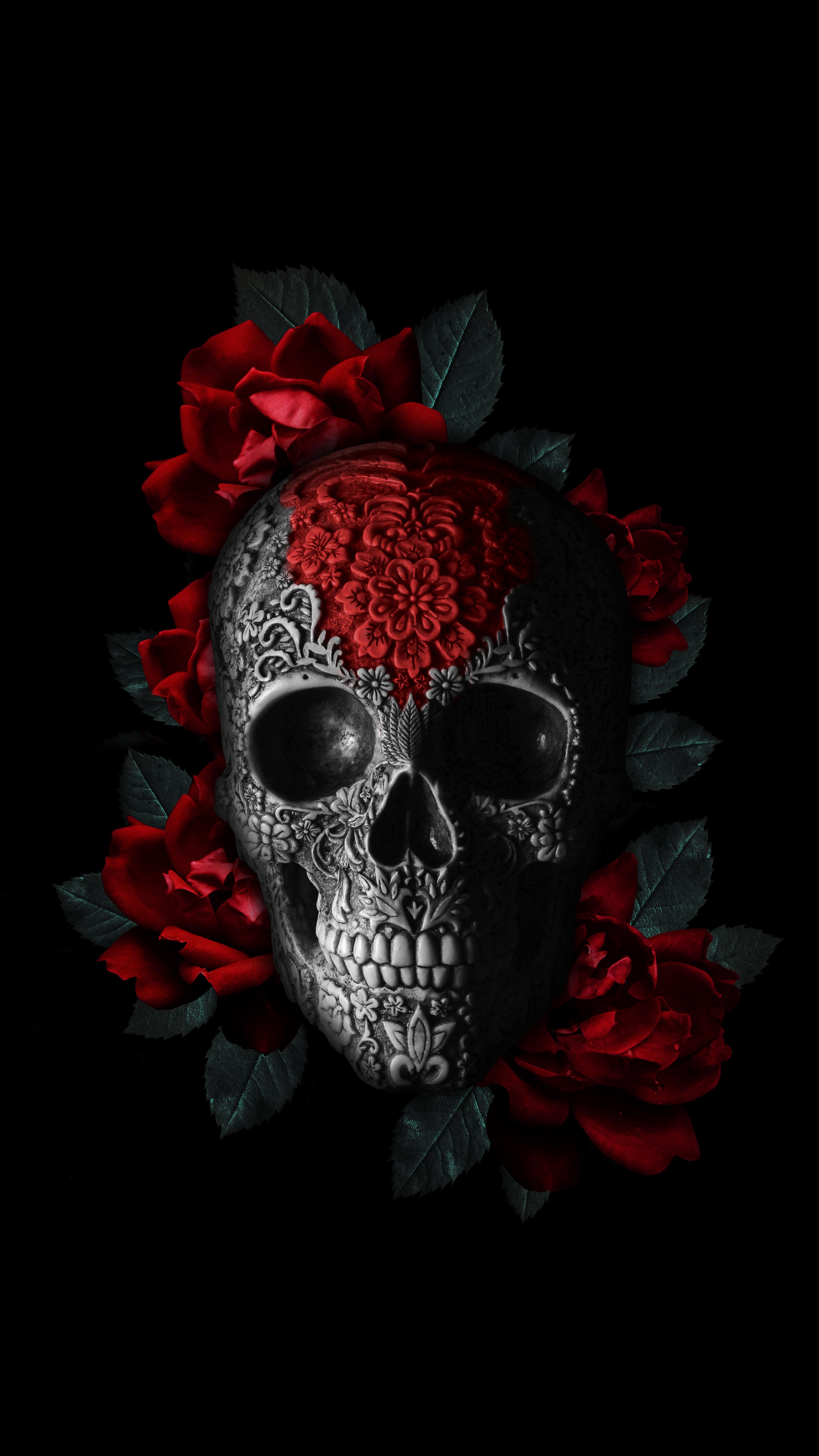 3240x5760 Skull Wallpaper Link to download is