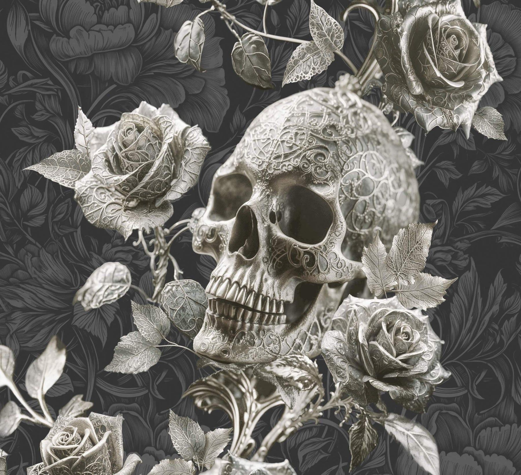 1800x1643 Roses wallpaper: Rose Requiem entwined