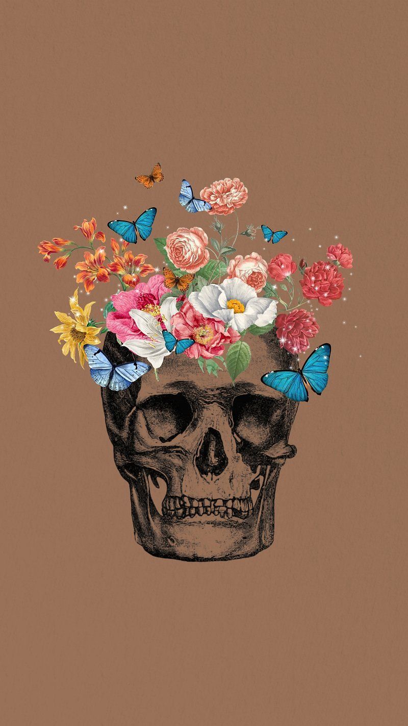 800x1422 iPhone Wallpaper Skull Image. Free