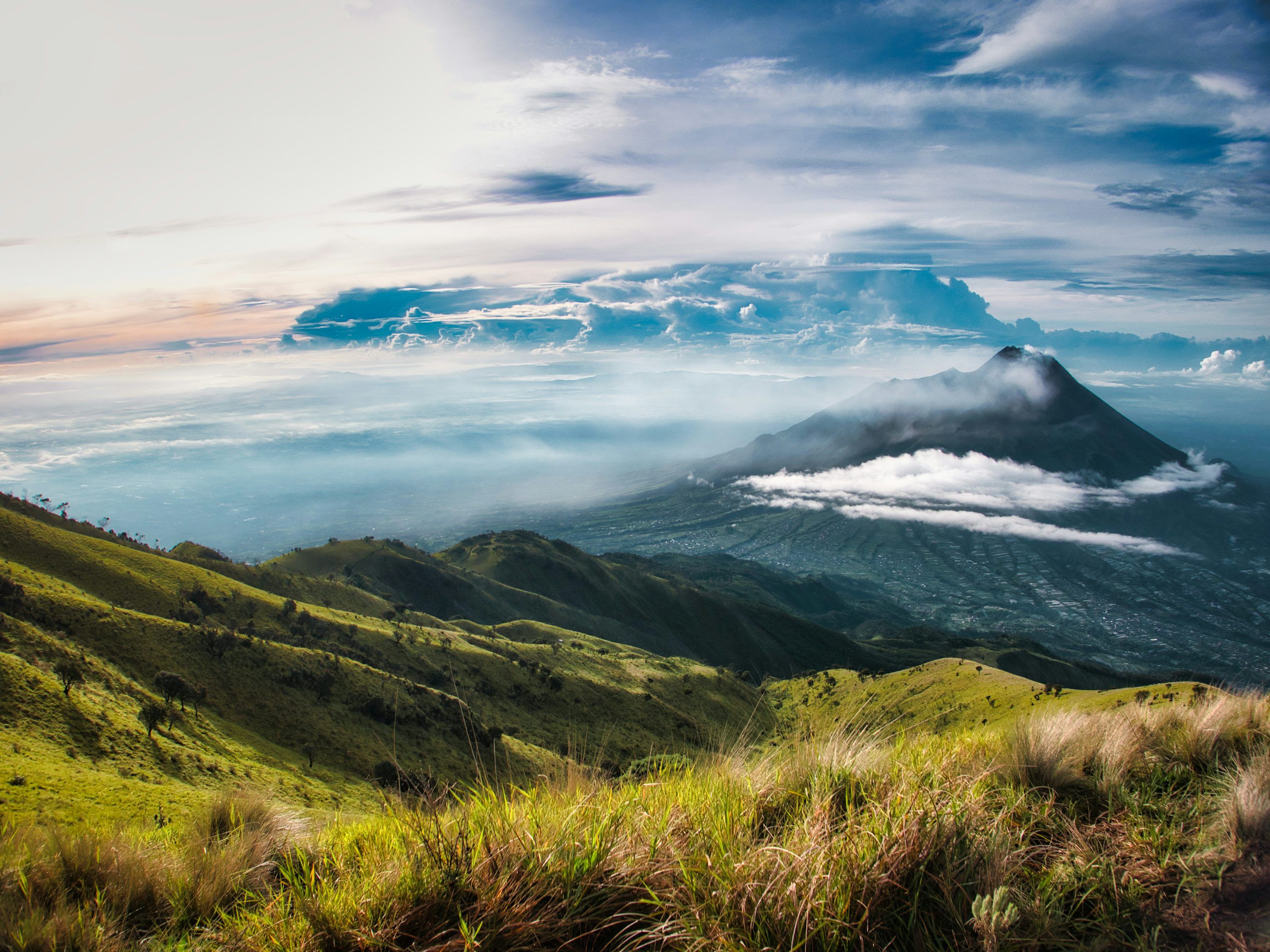 3000x2250 Merbabu Picture. Download Free Image