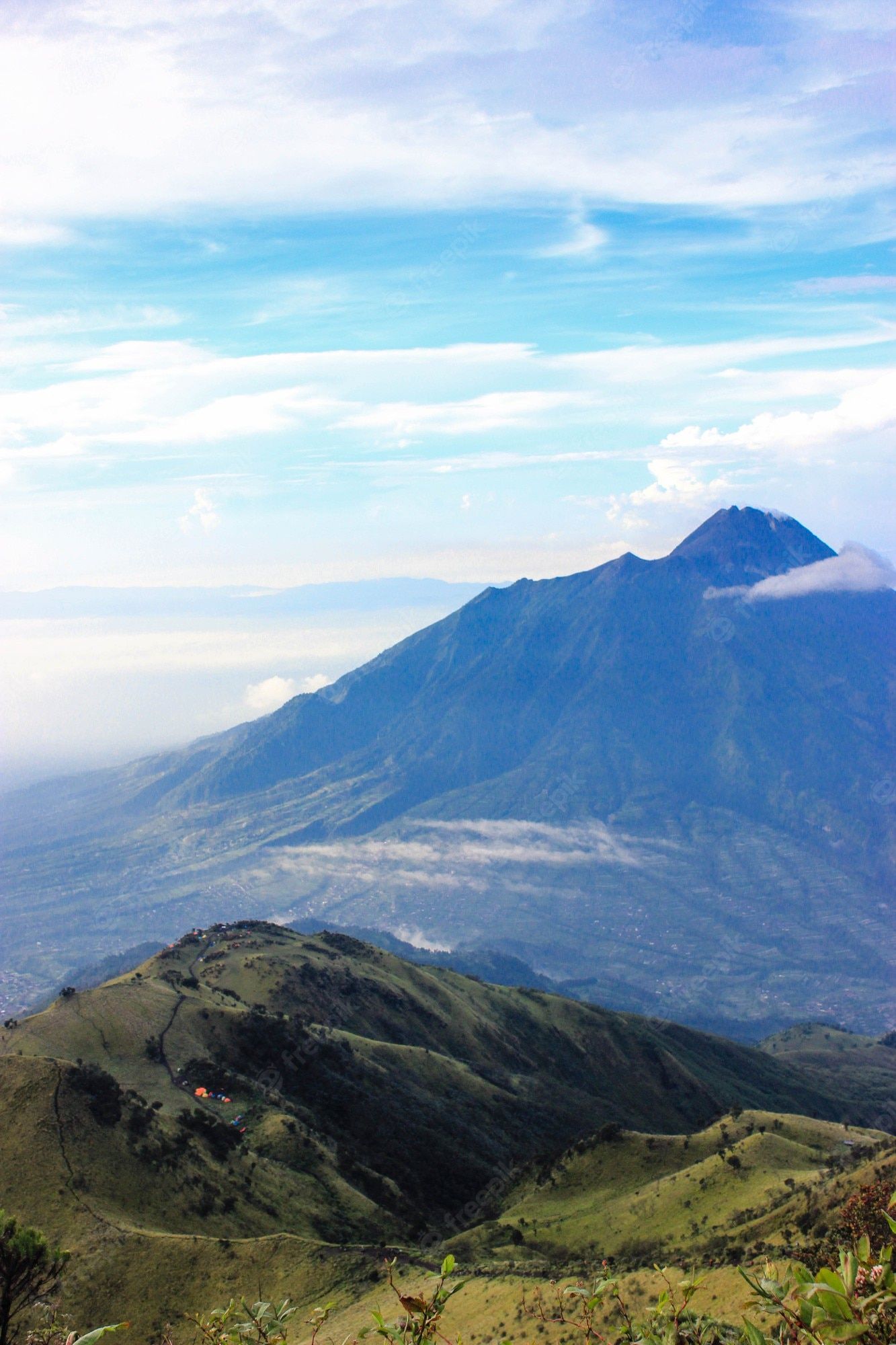 1333x2000 Mount Merbabu Wallpaper