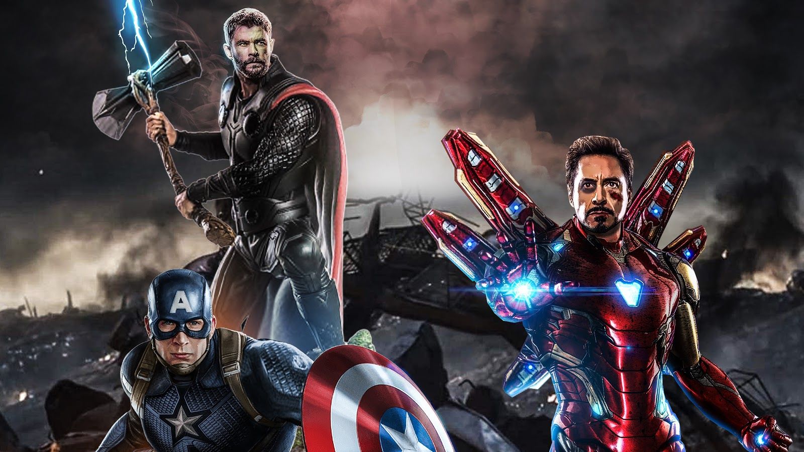 1600x900 Avengers: Endgame Captain America Thor