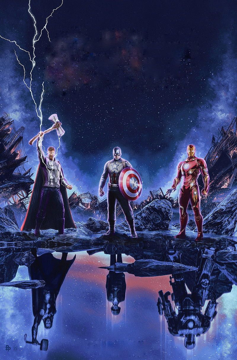 800x1215 Avengers End game, avengers, captain