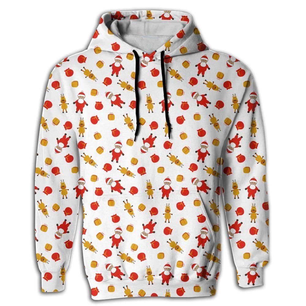 1000x1000 HTRGBH Kawaii Reindeer Wallpaper Sports Hoodies Young Men Fashion