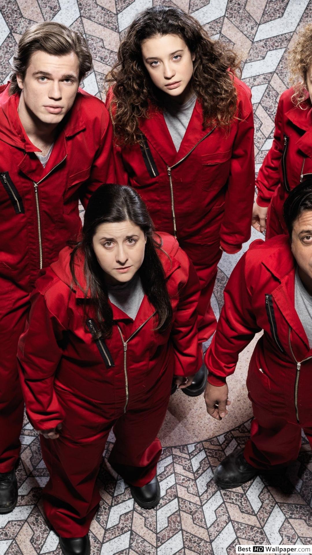 1080x1920 La casa de papel HD wallpaper download
