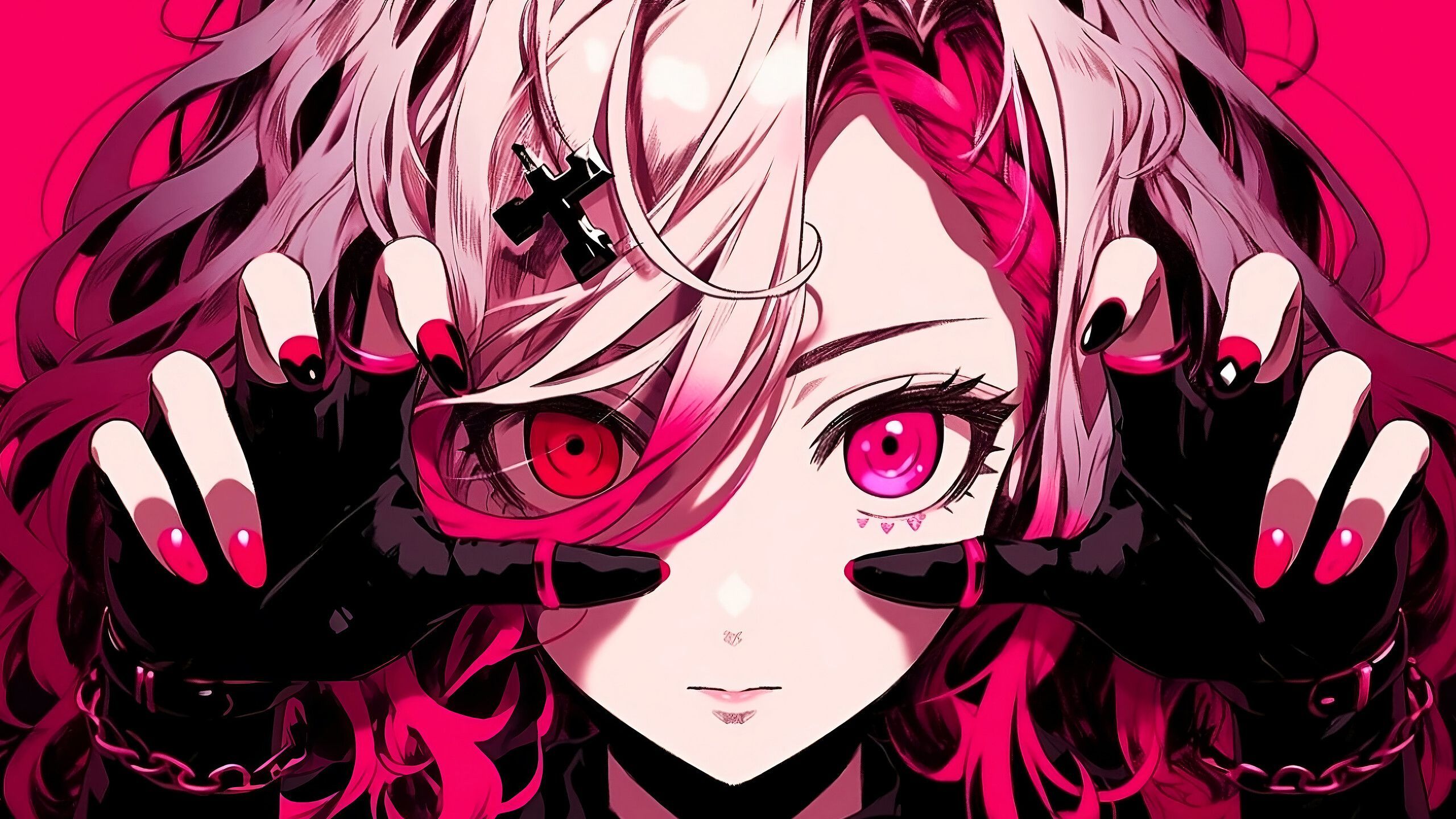 2560x1440 Anime Girl Wallpaper 4K HD PC i