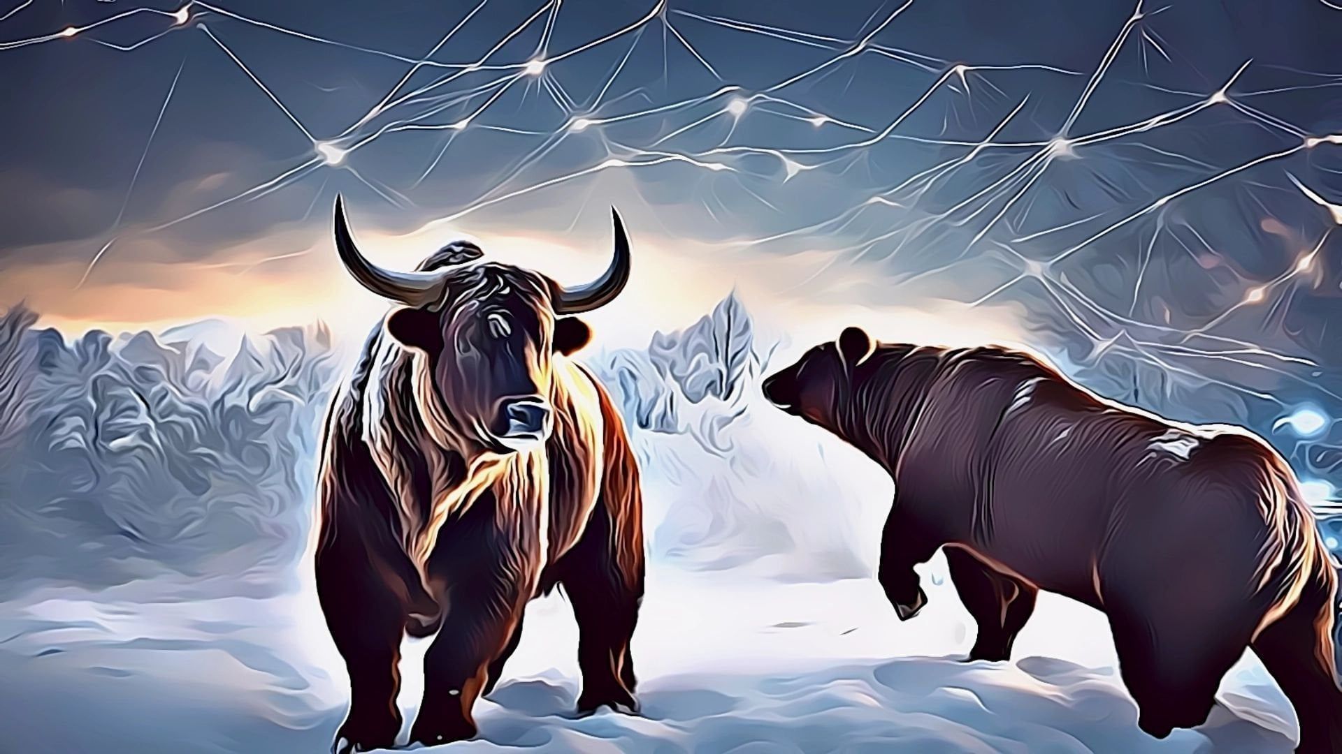 1920x1080 Bulls Vs Bears Wallpaper
