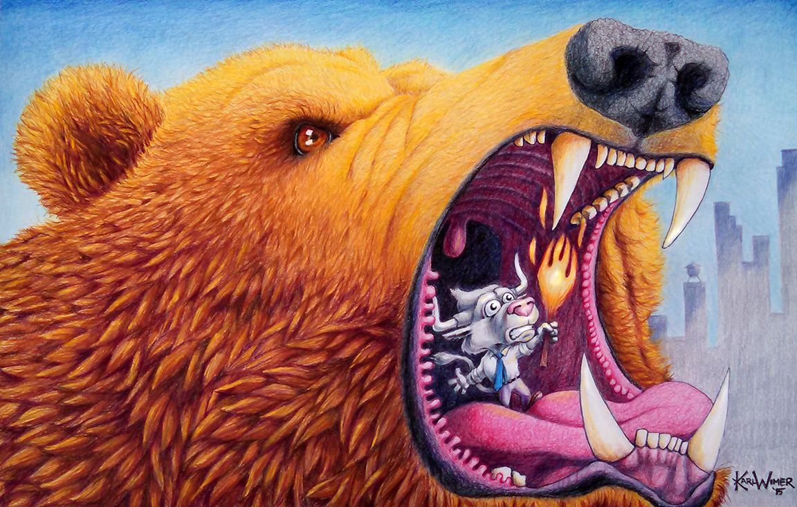 1152x733 Bull & Bear Cartoons and Illustrations