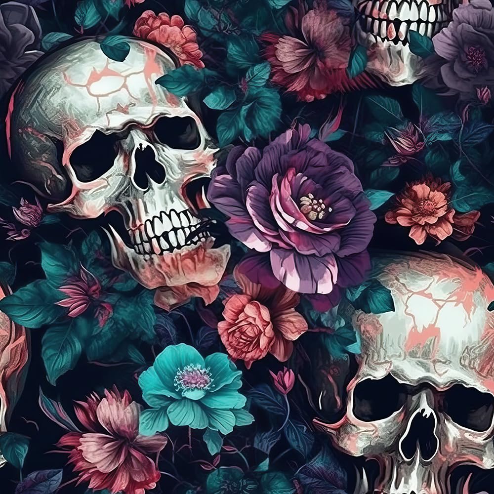 Skull Flowers Wallpapers - Top Free Skull Flowers Backgrounds ...