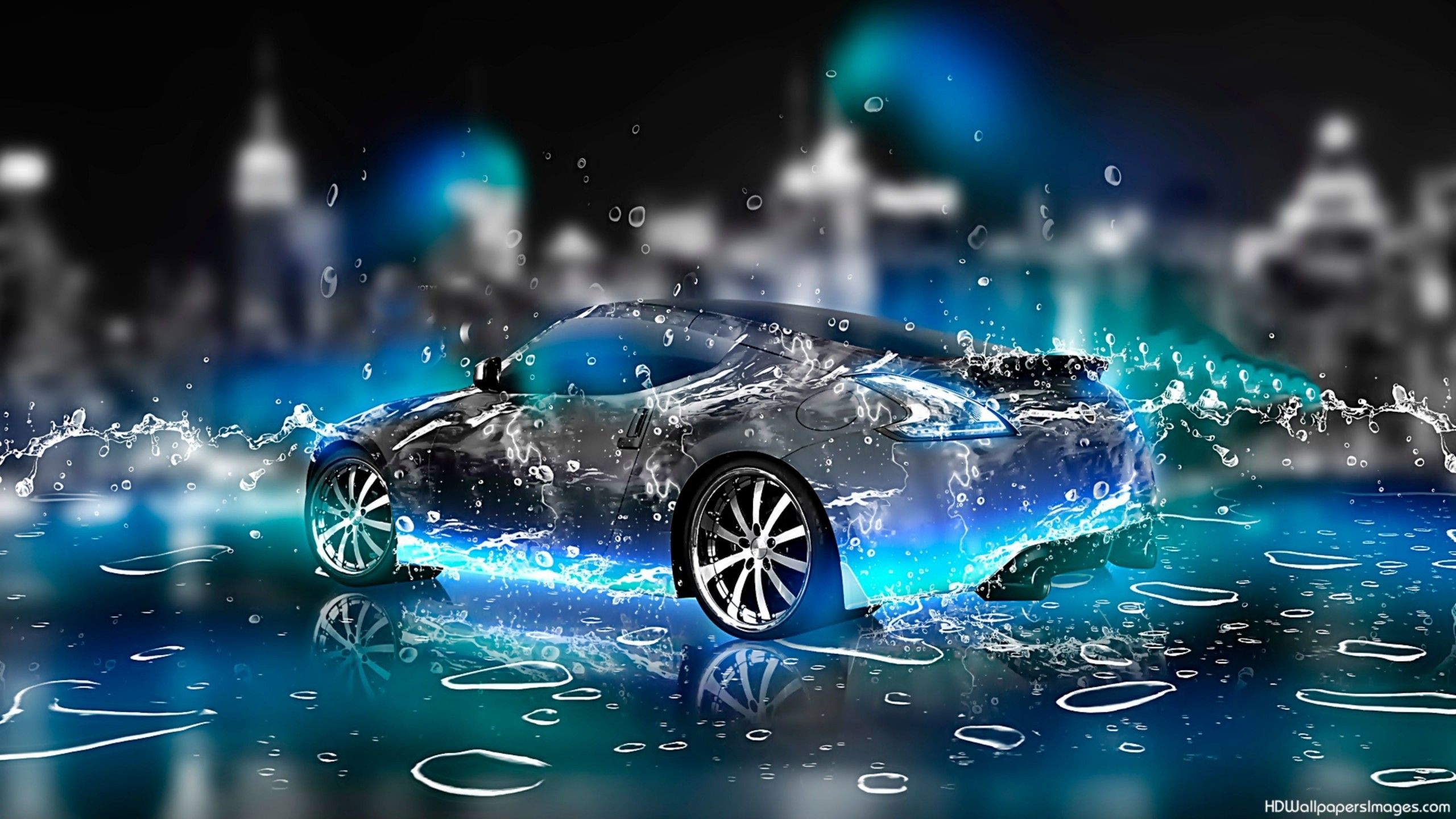 2560x1440 Mind Blowing 3D Ultra HD Car 4K HD
