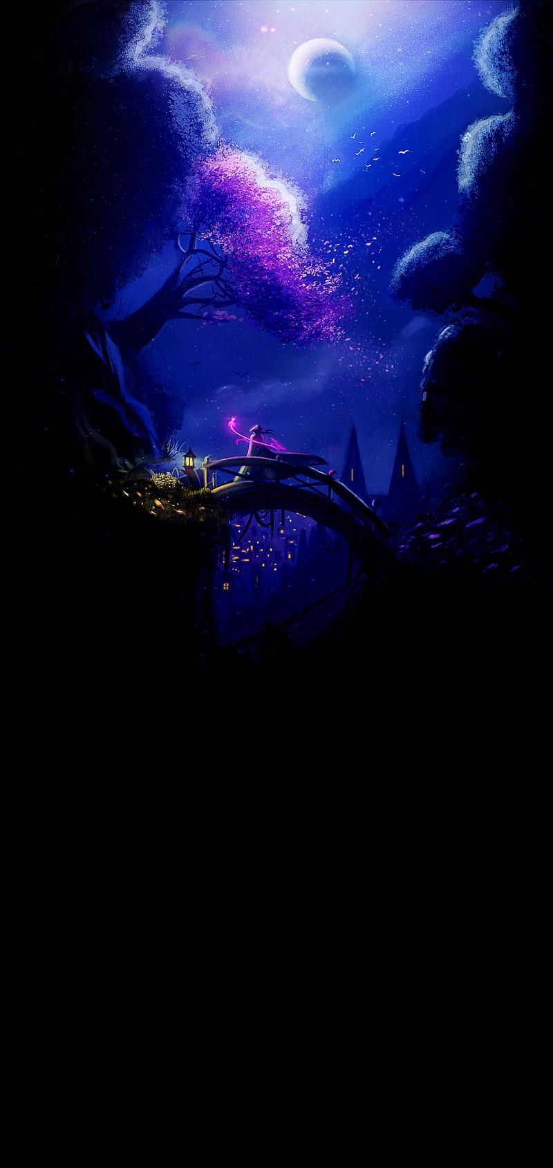 800x1689 Dark, vertical, black, HD phone wallpaper