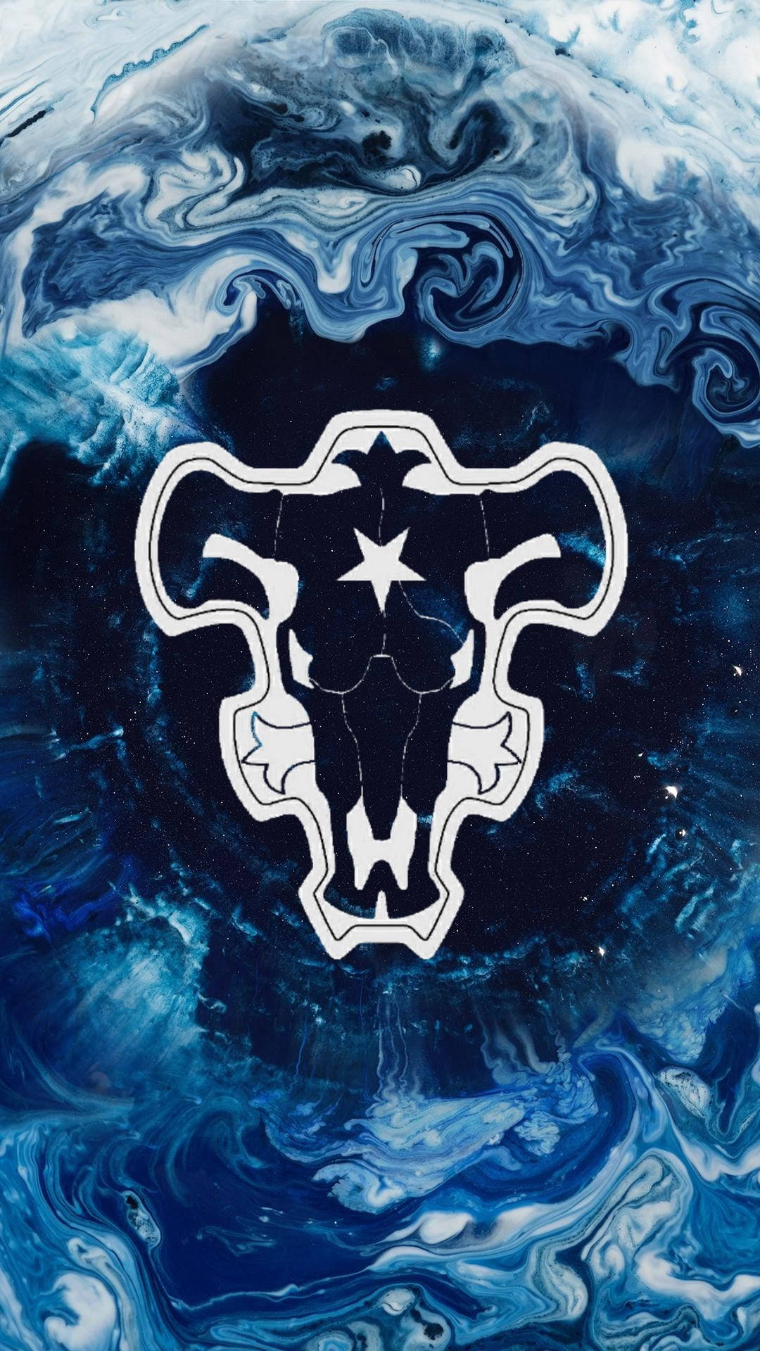 1080x1920 Anime Symbols Black Clover Black Bull