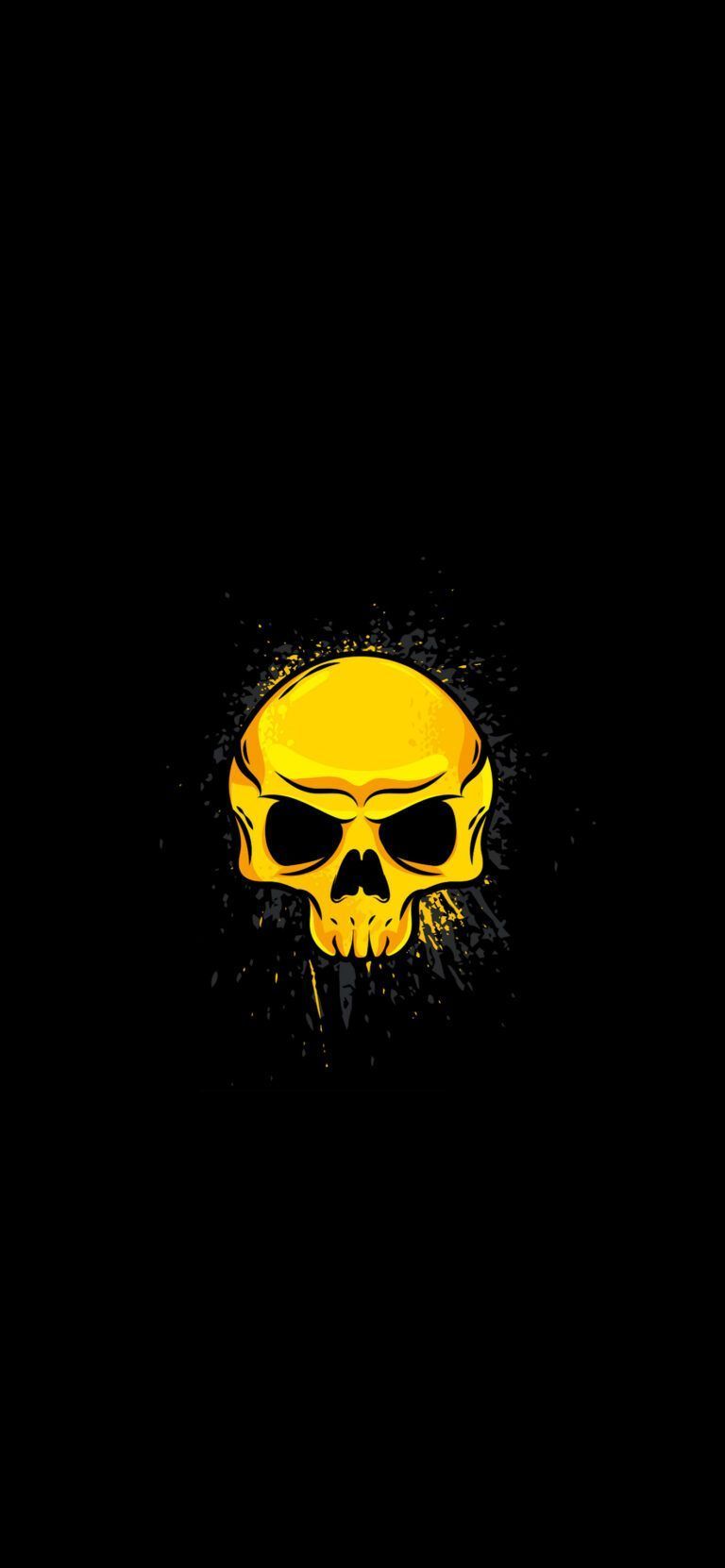 768x1662 Gold Skull