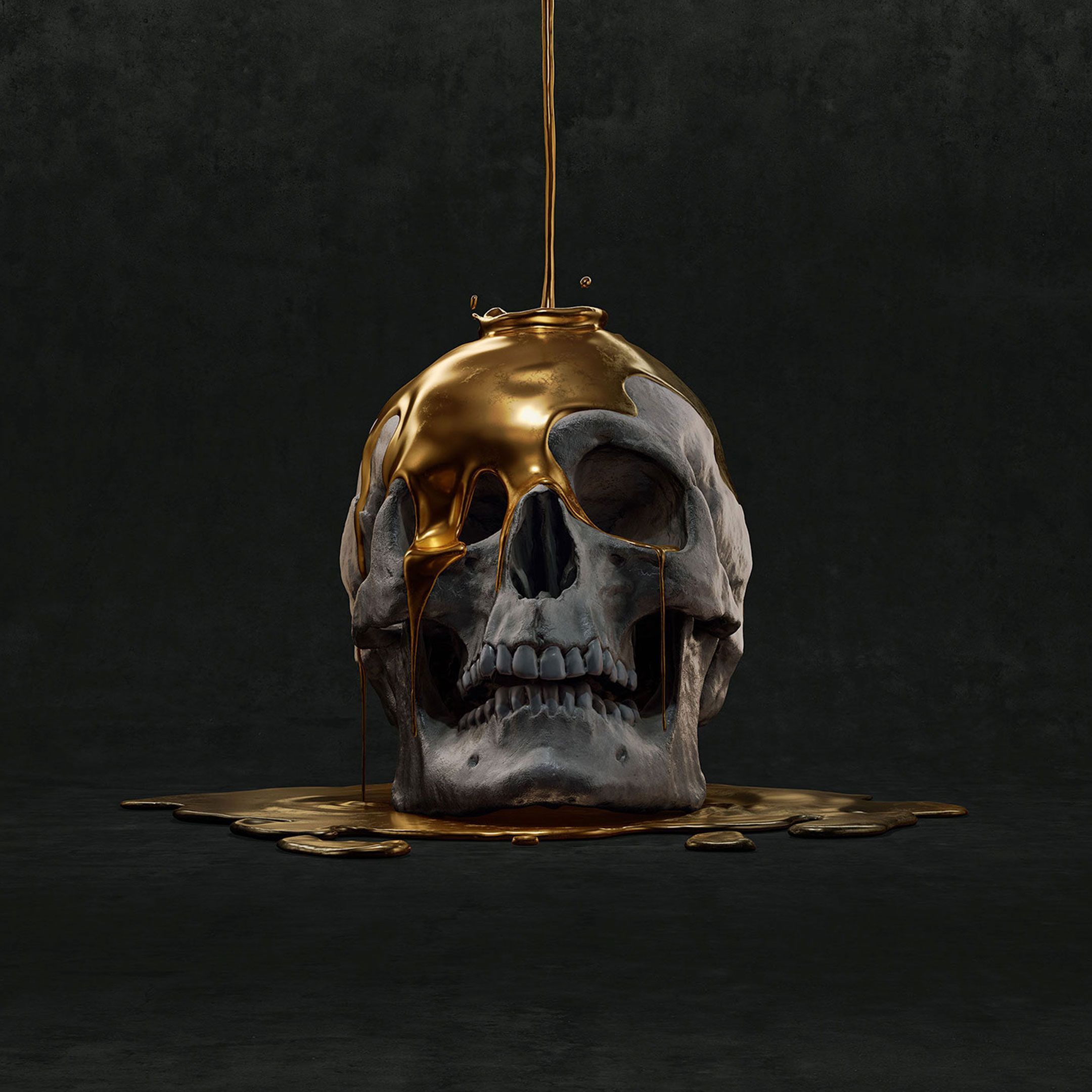 2160x2160 Candy Shop Skull
