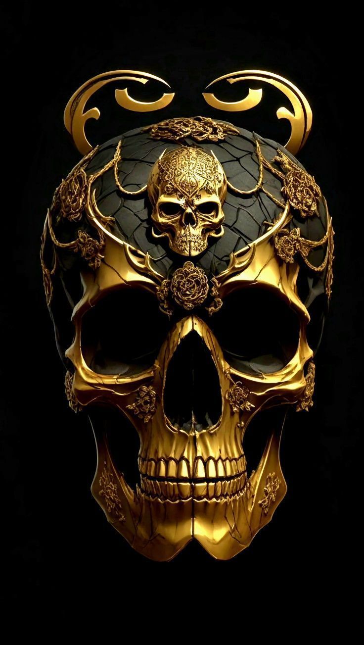 736x1303 Skull