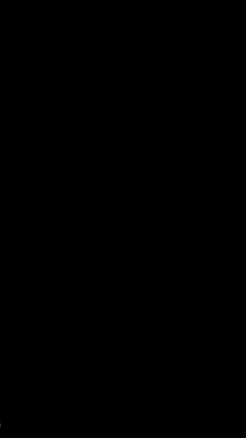 800x1422 Plain Black Black, HD wallpaper