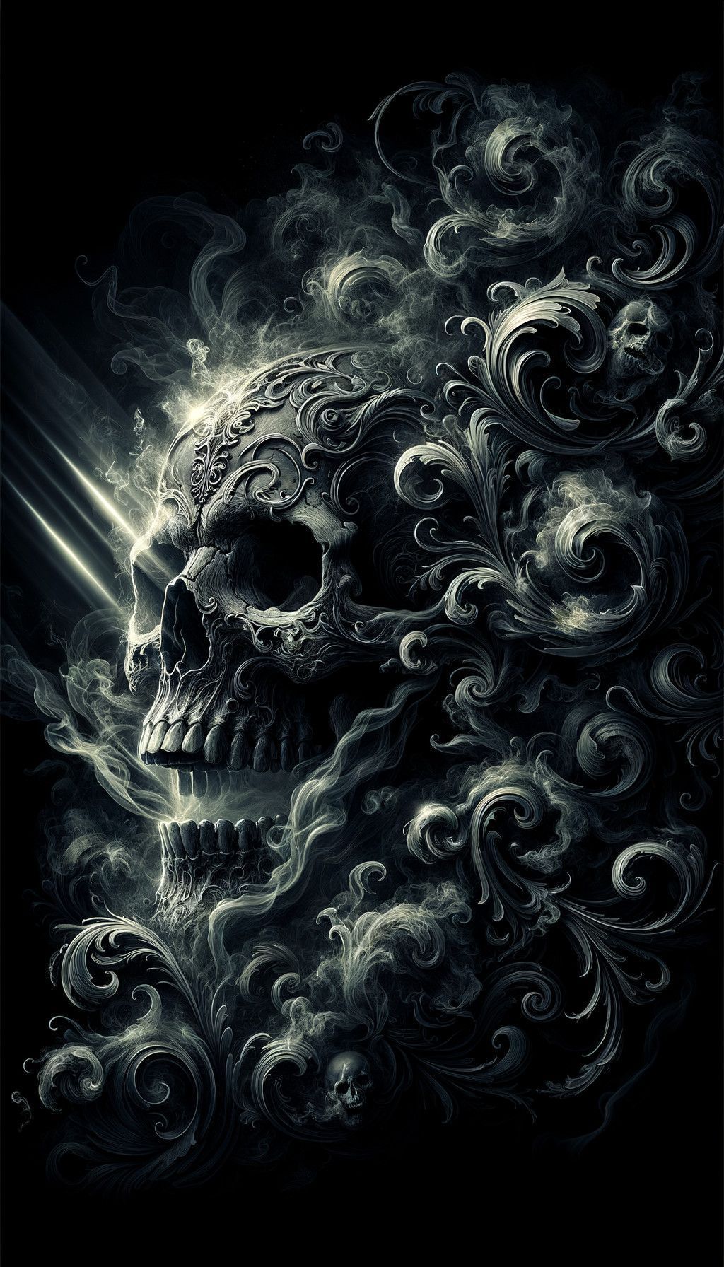 1024x1792 dark wallpaper for your phone