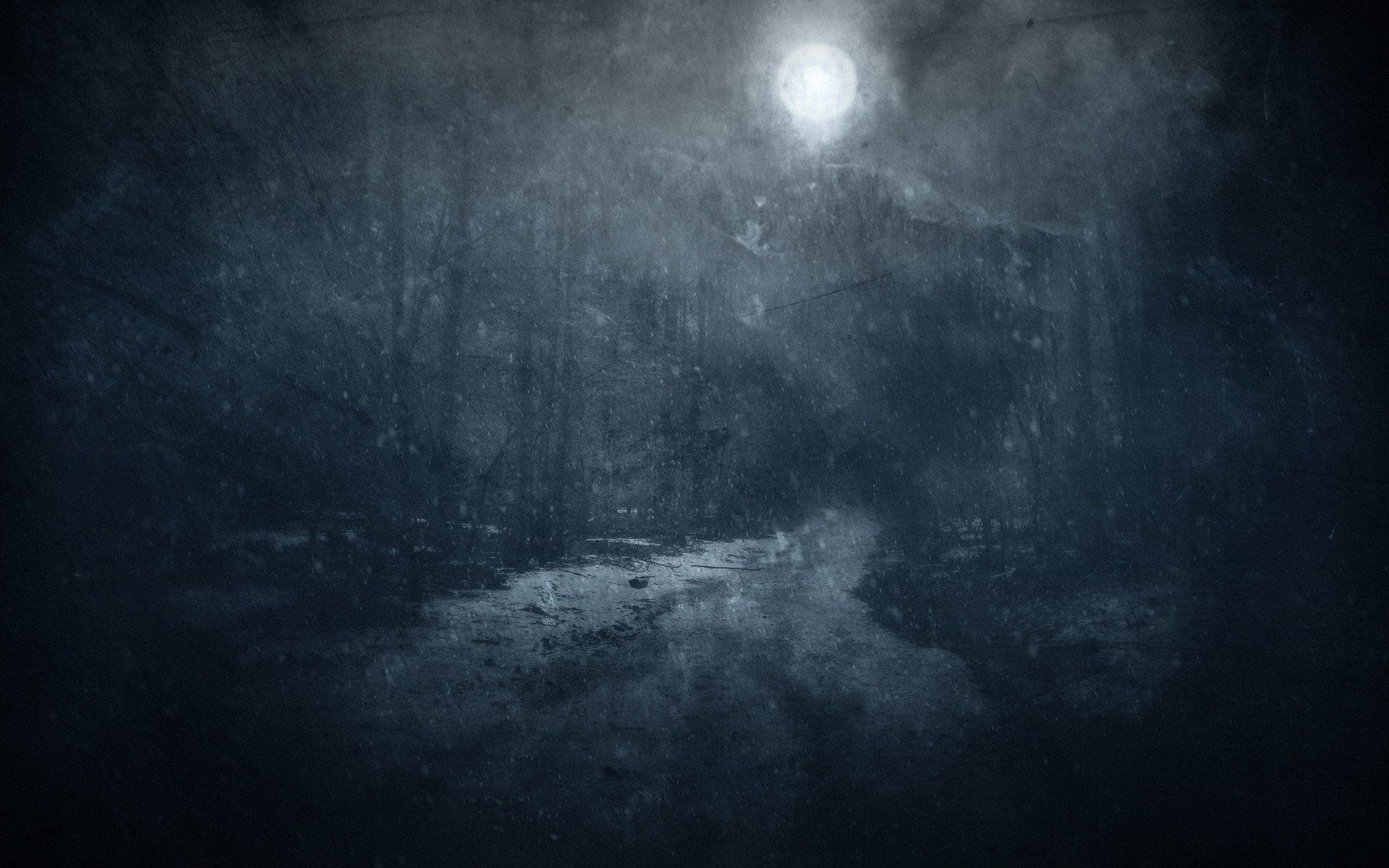 1920x1200 HD Wallpaper: Enchanting Nightscape