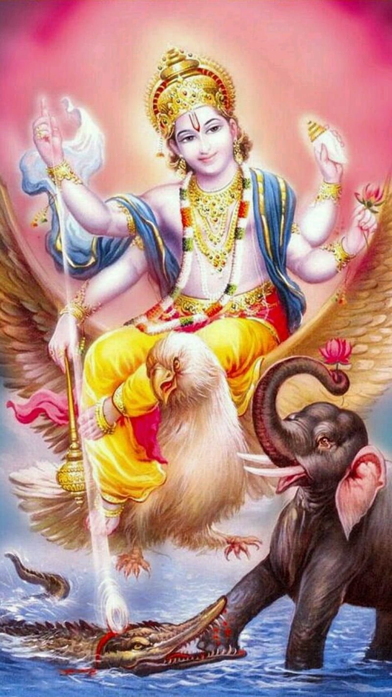 800x1422 HD vishnu wallpaper