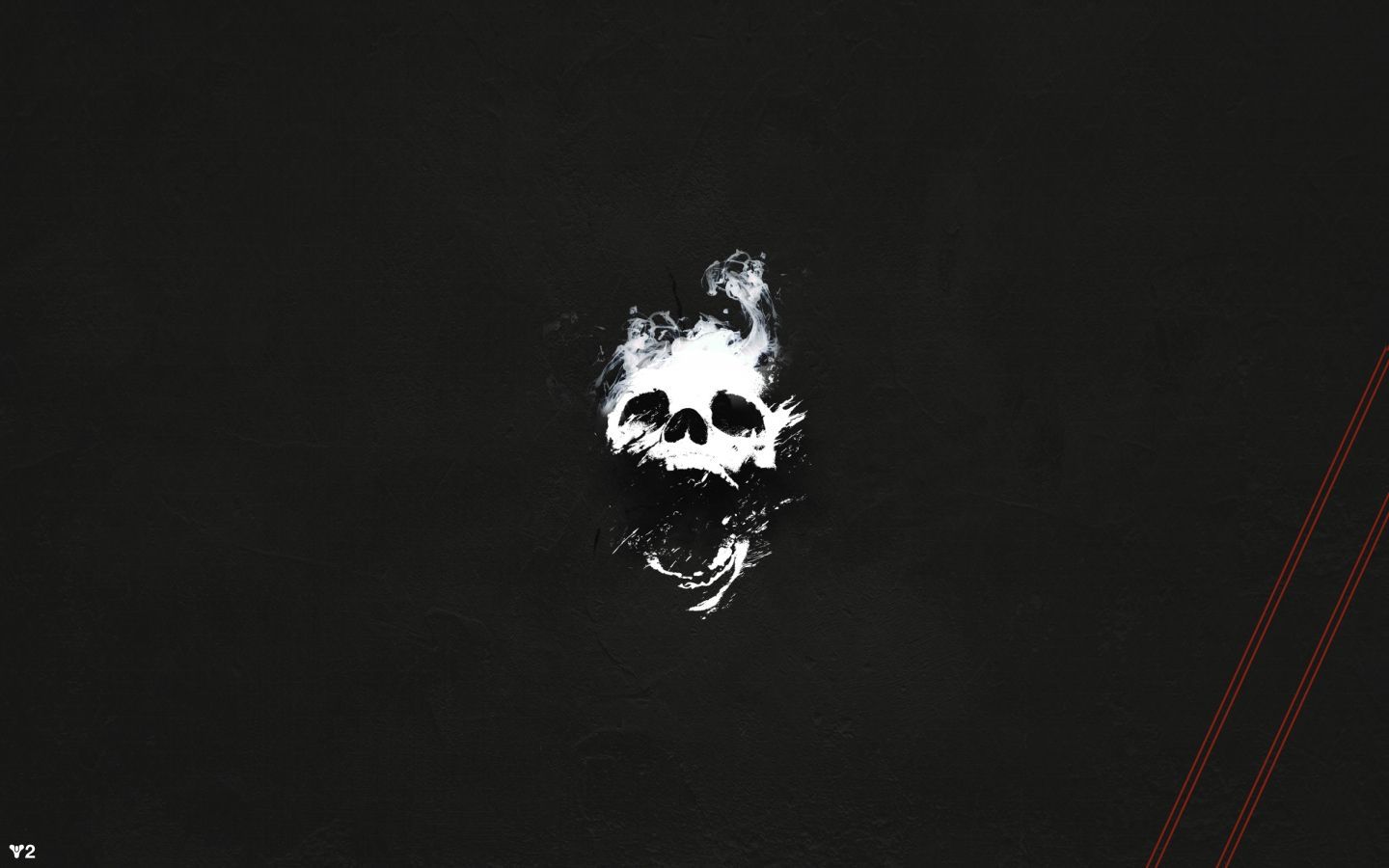 1440x900 wallpaper 1440x900 skull, destiny 2